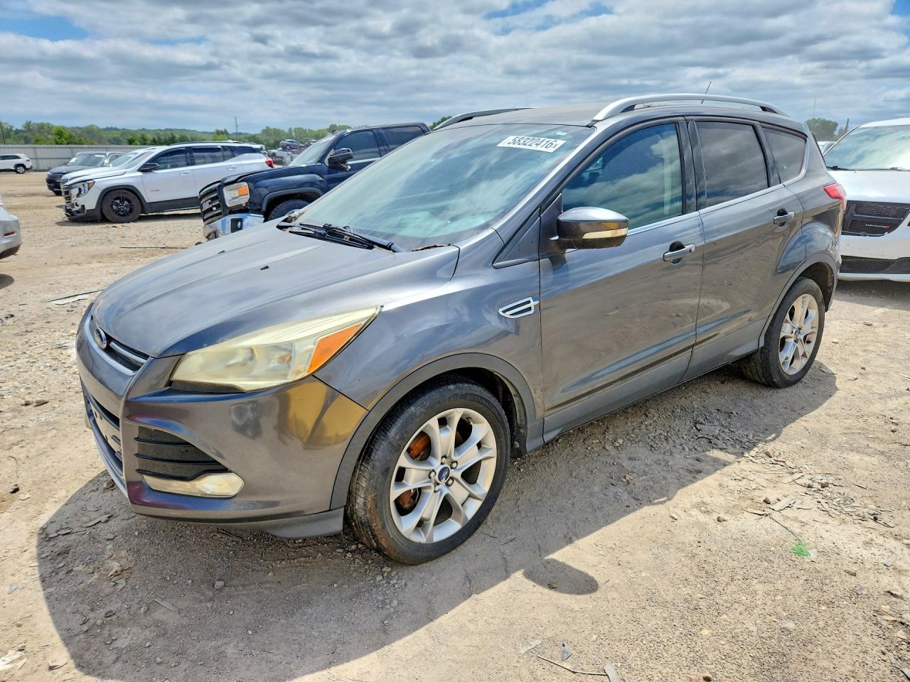 2015 Ford Escape Titanium Gray vin: 1FMCU0J97FUB61053
