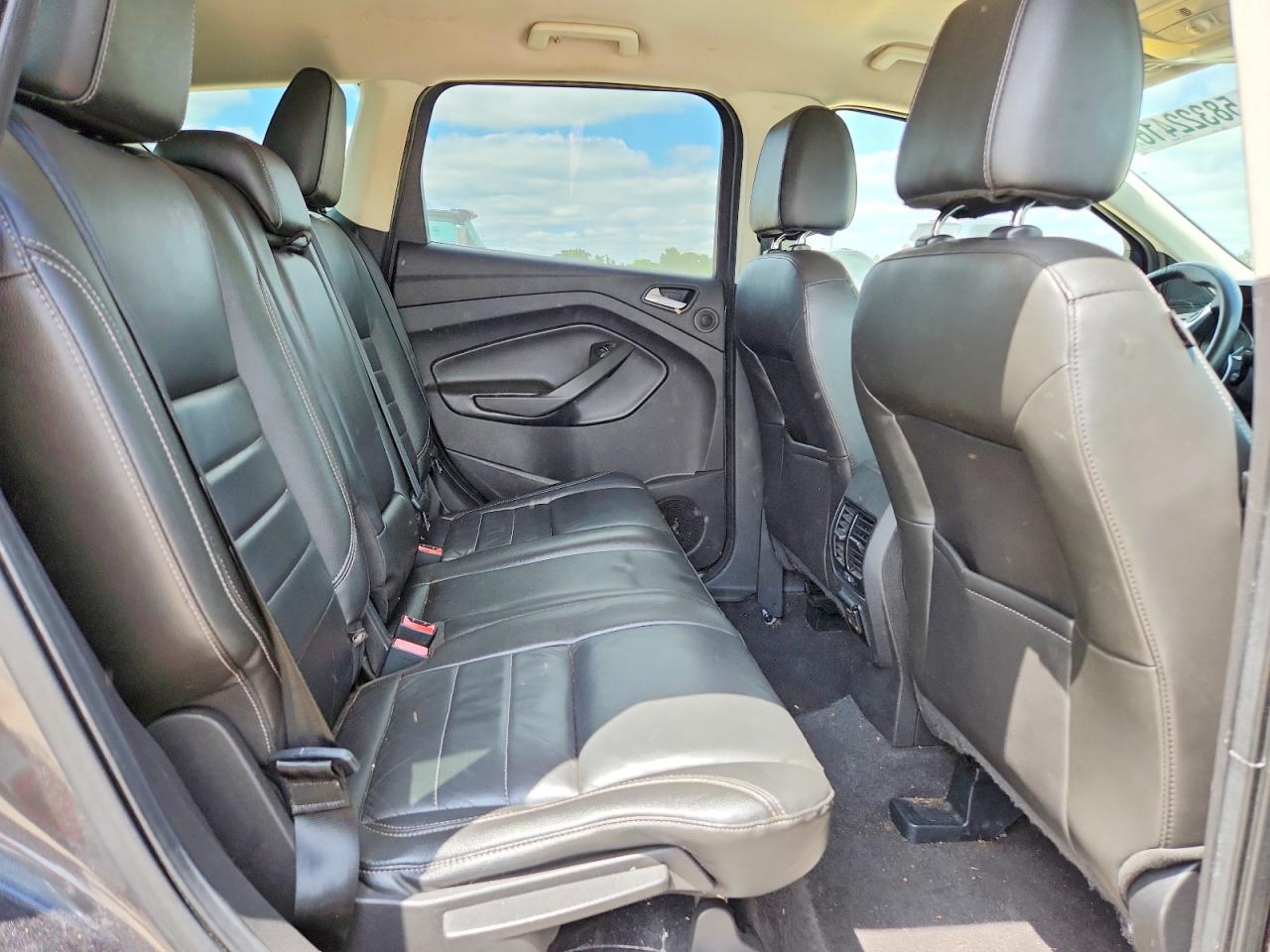 2015 Ford Escape Titanium Серый vin: 1FMCU0J97FUB61053