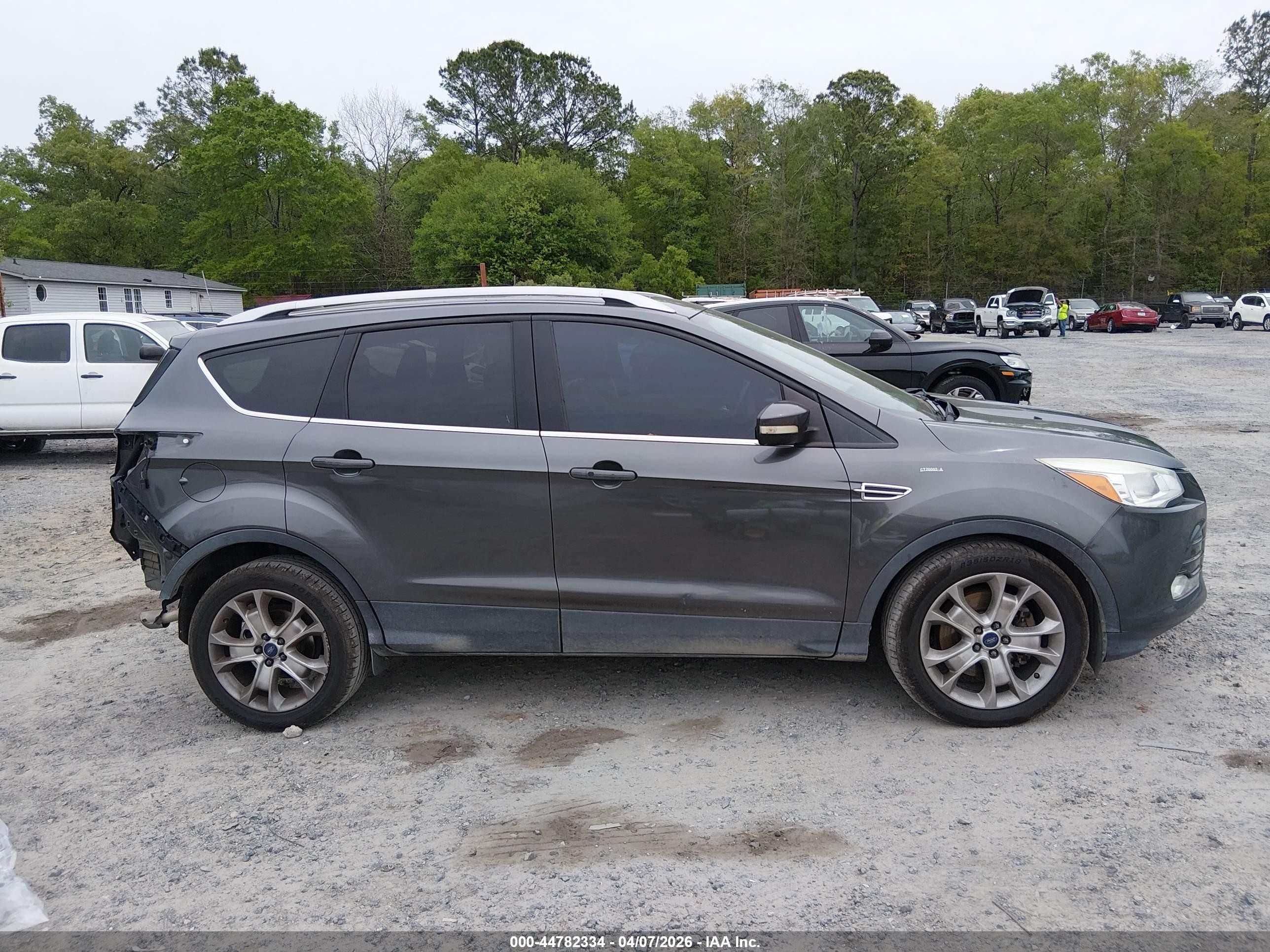 2015 Ford Escape Titanium Gray vin: 1FMCU0J97FUC10770