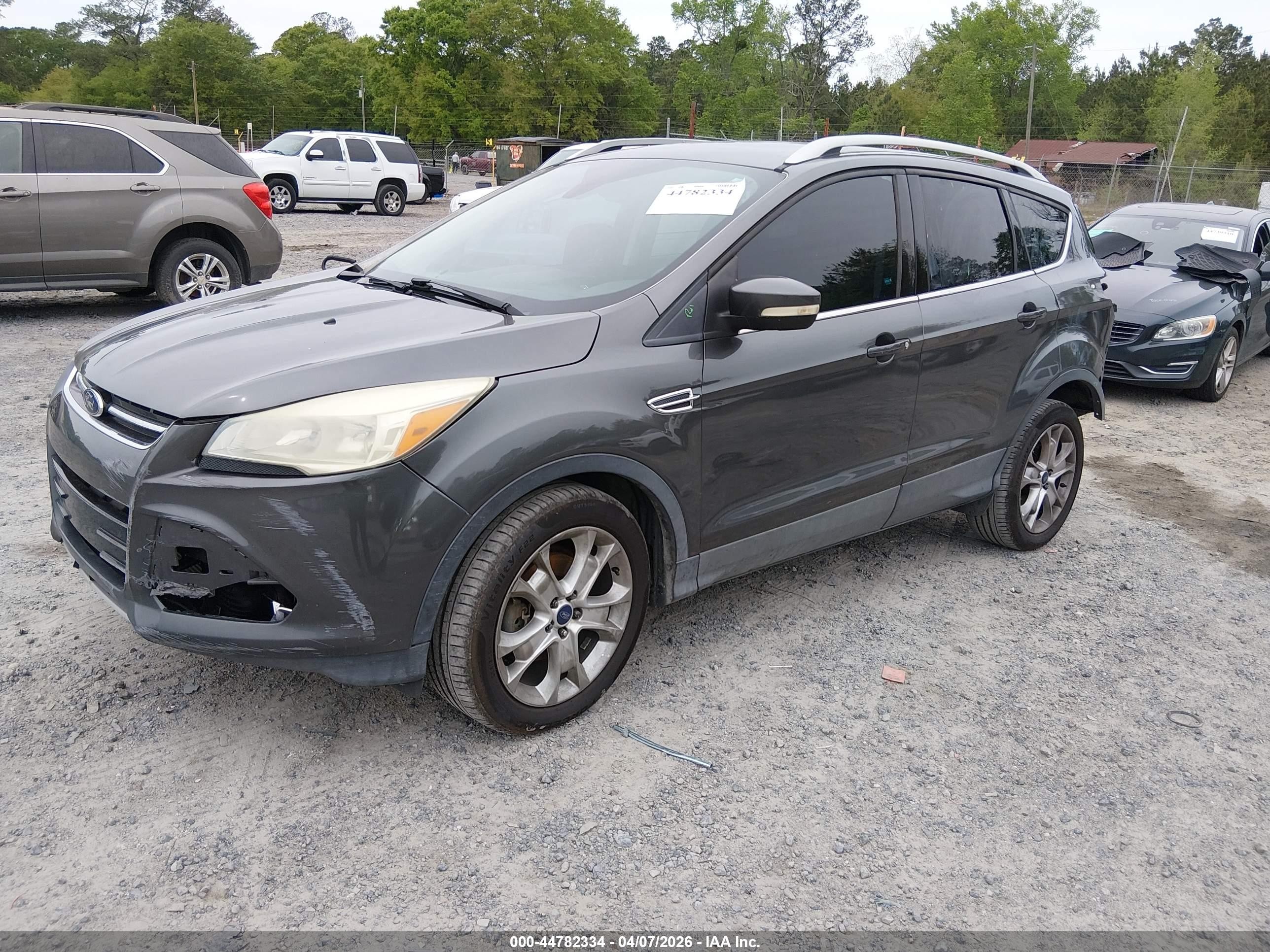 2015 Ford Escape Titanium Gray vin: 1FMCU0J97FUC10770