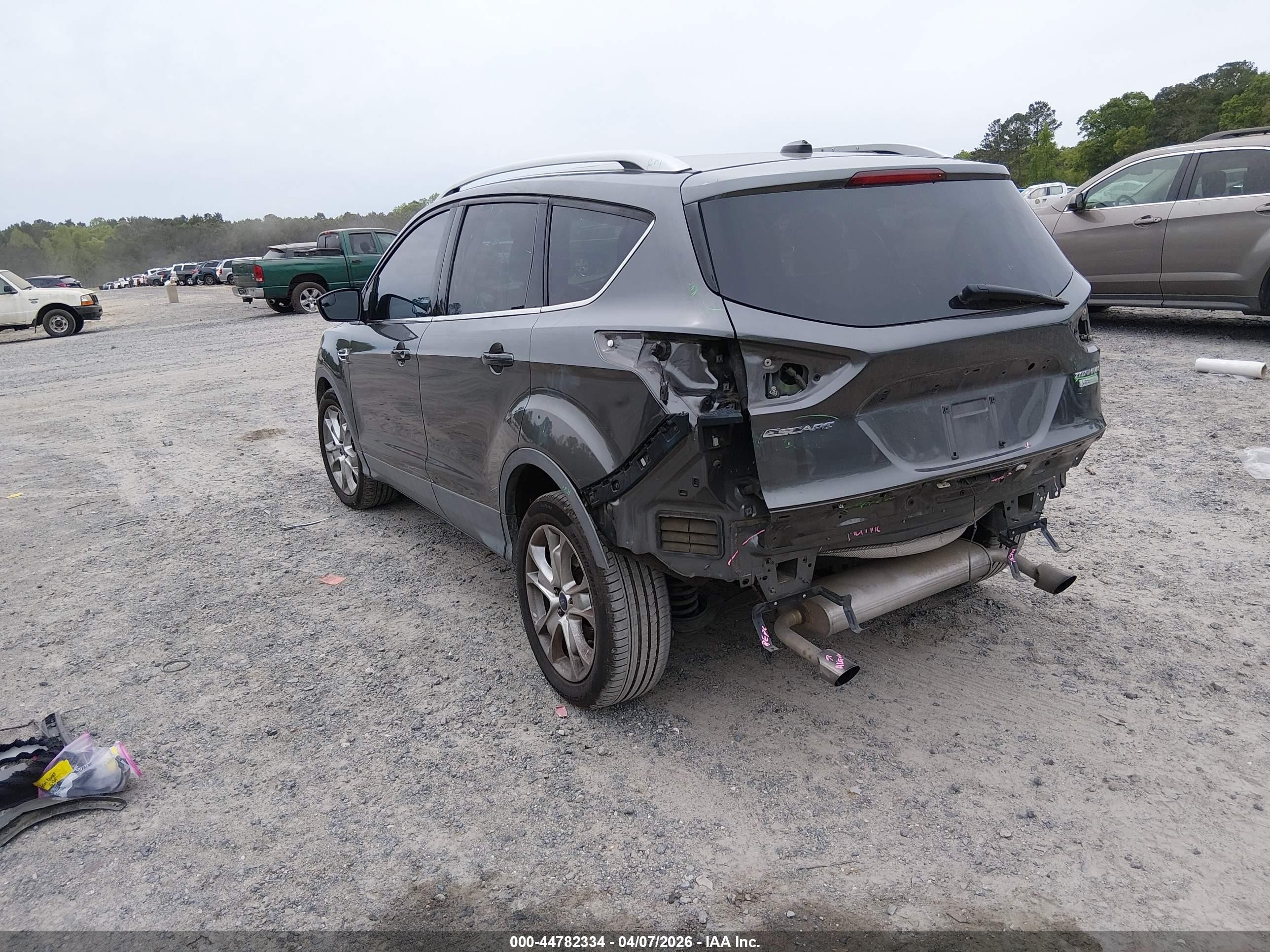 2015 Ford Escape Titanium Gray vin: 1FMCU0J97FUC10770