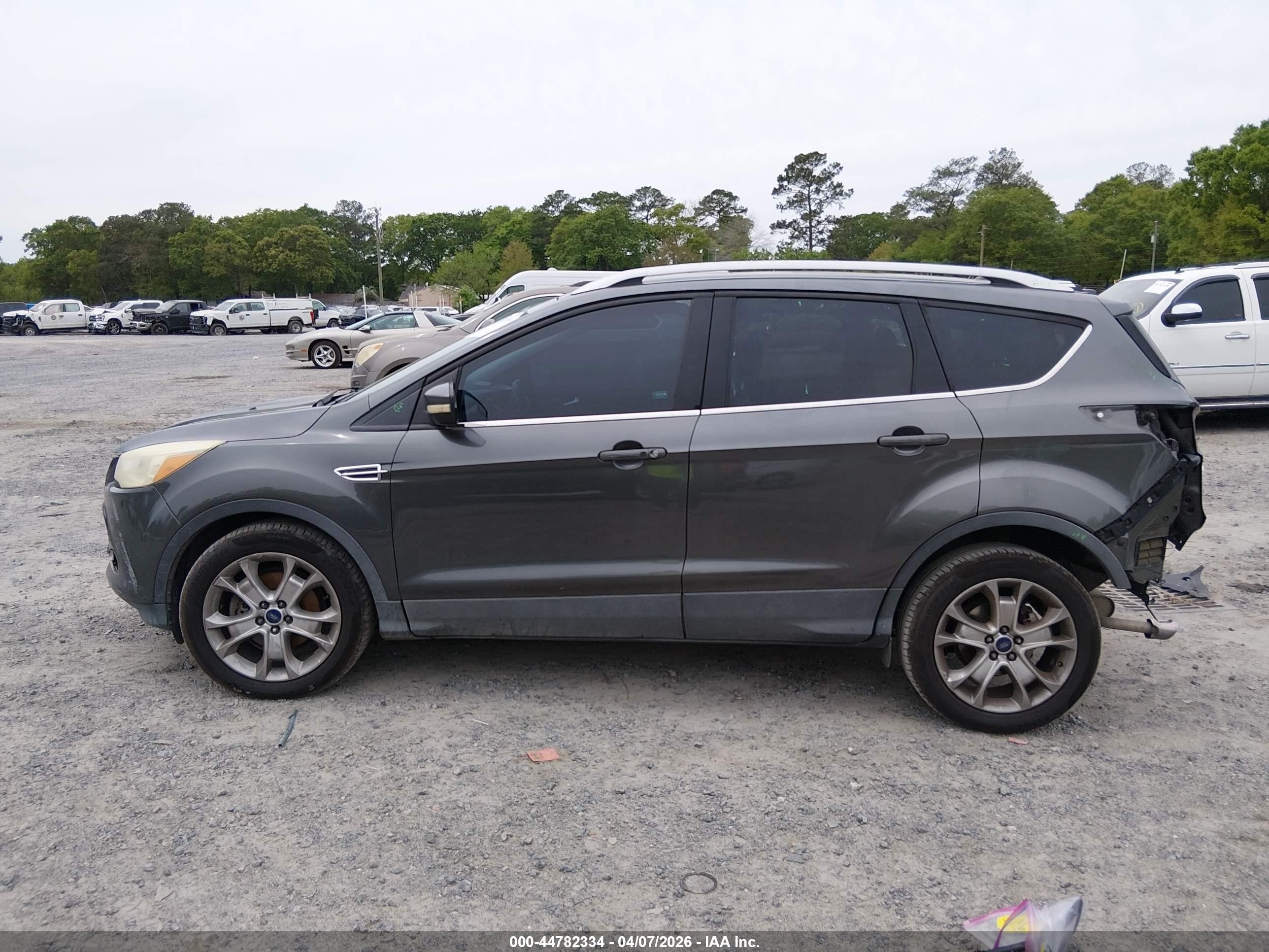 2015 Ford Escape Titanium Gray vin: 1FMCU0J97FUC10770