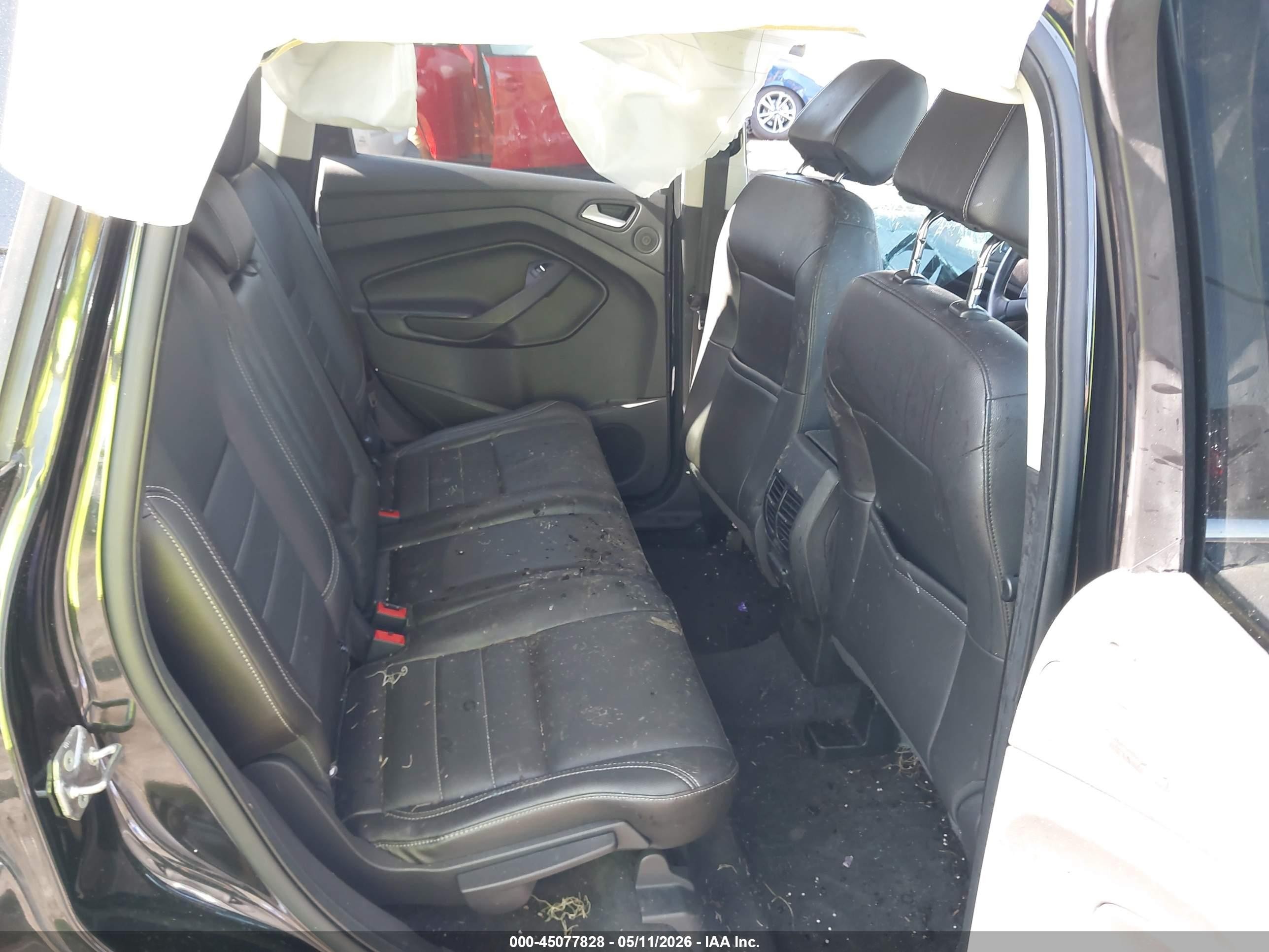 2015 Ford Escape Titanium Black vin: 1FMCU0J97FUC41629