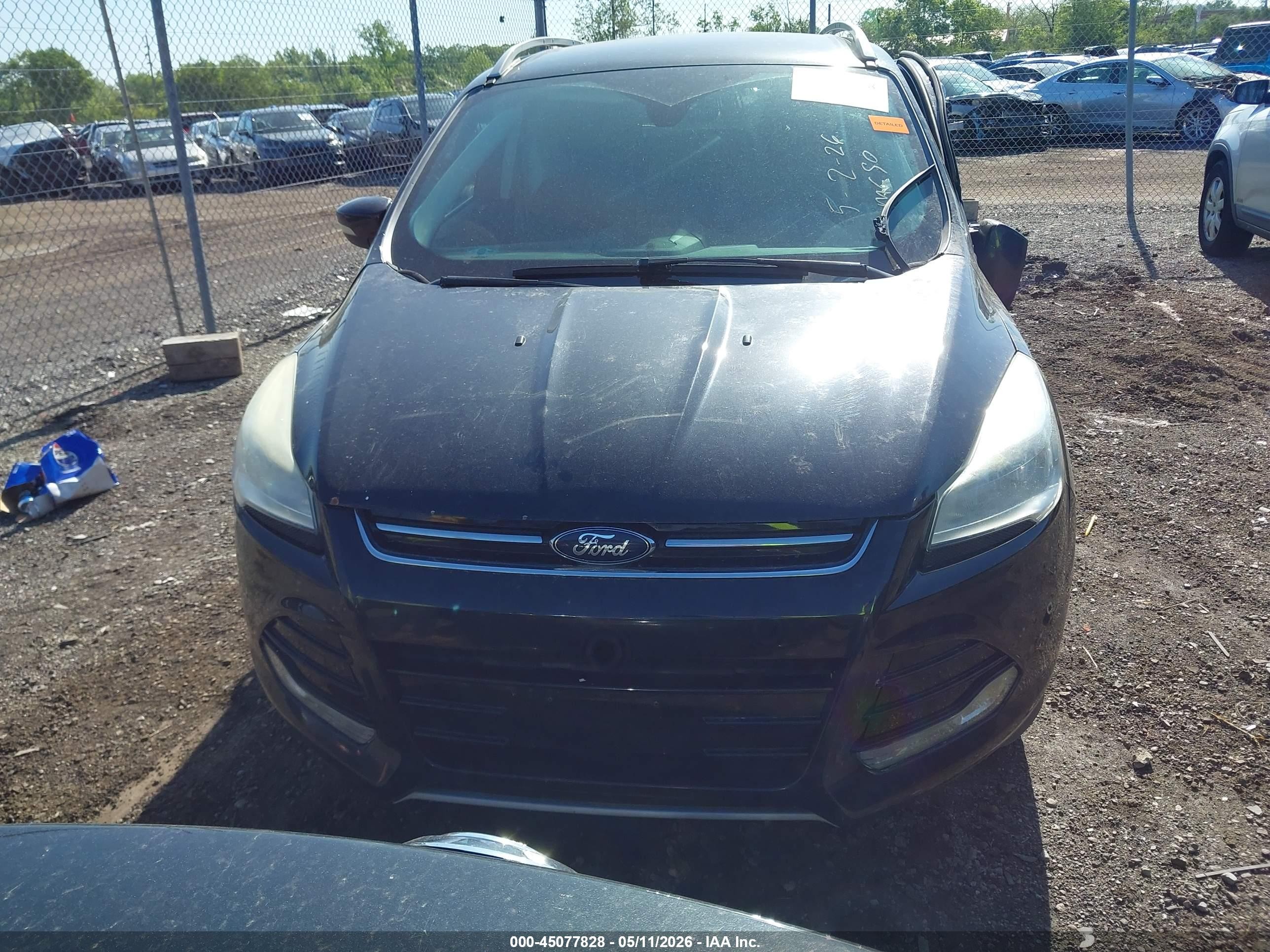2015 Ford Escape Titanium Black vin: 1FMCU0J97FUC41629