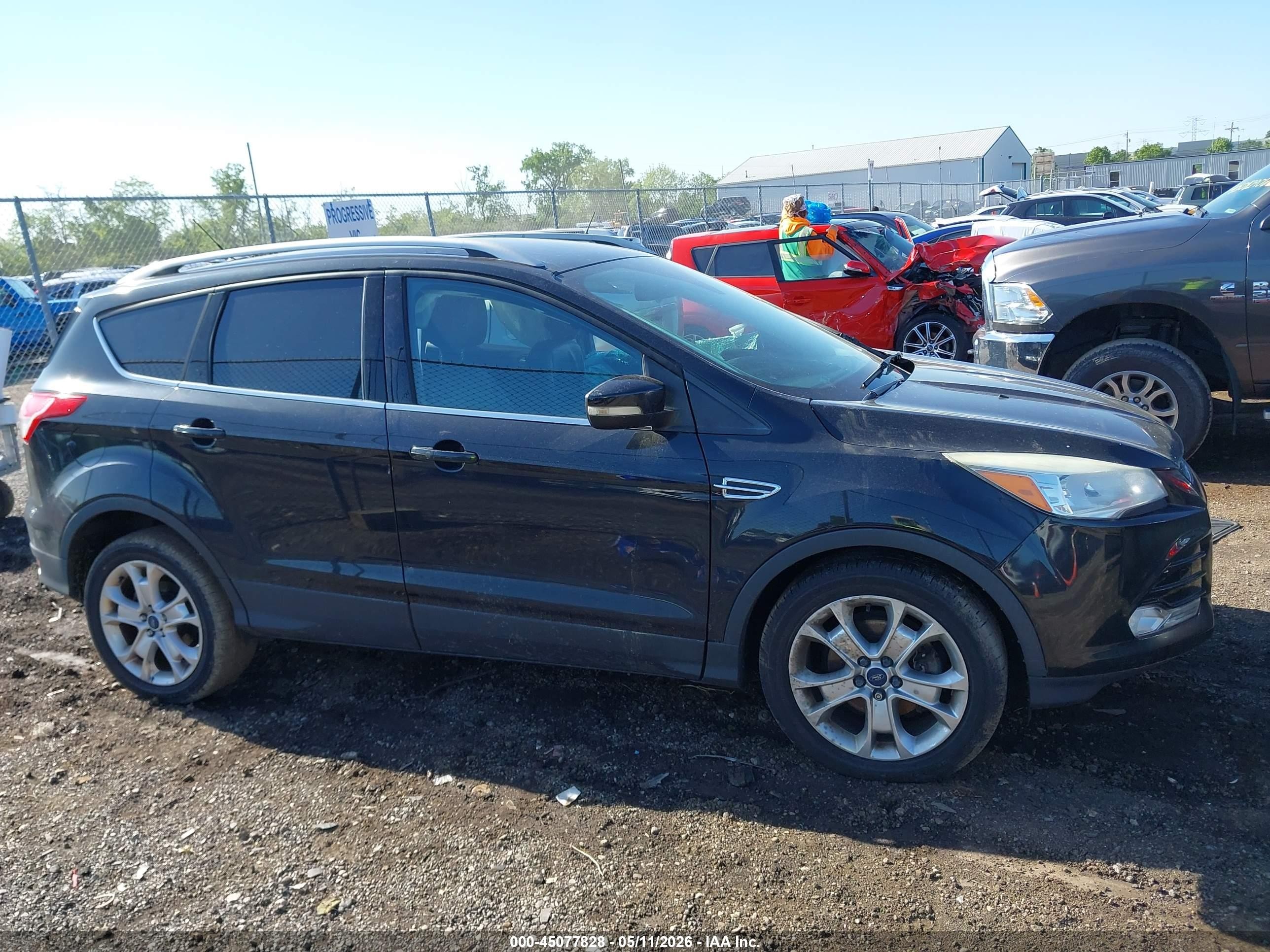 2015 Ford Escape Titanium Black vin: 1FMCU0J97FUC41629