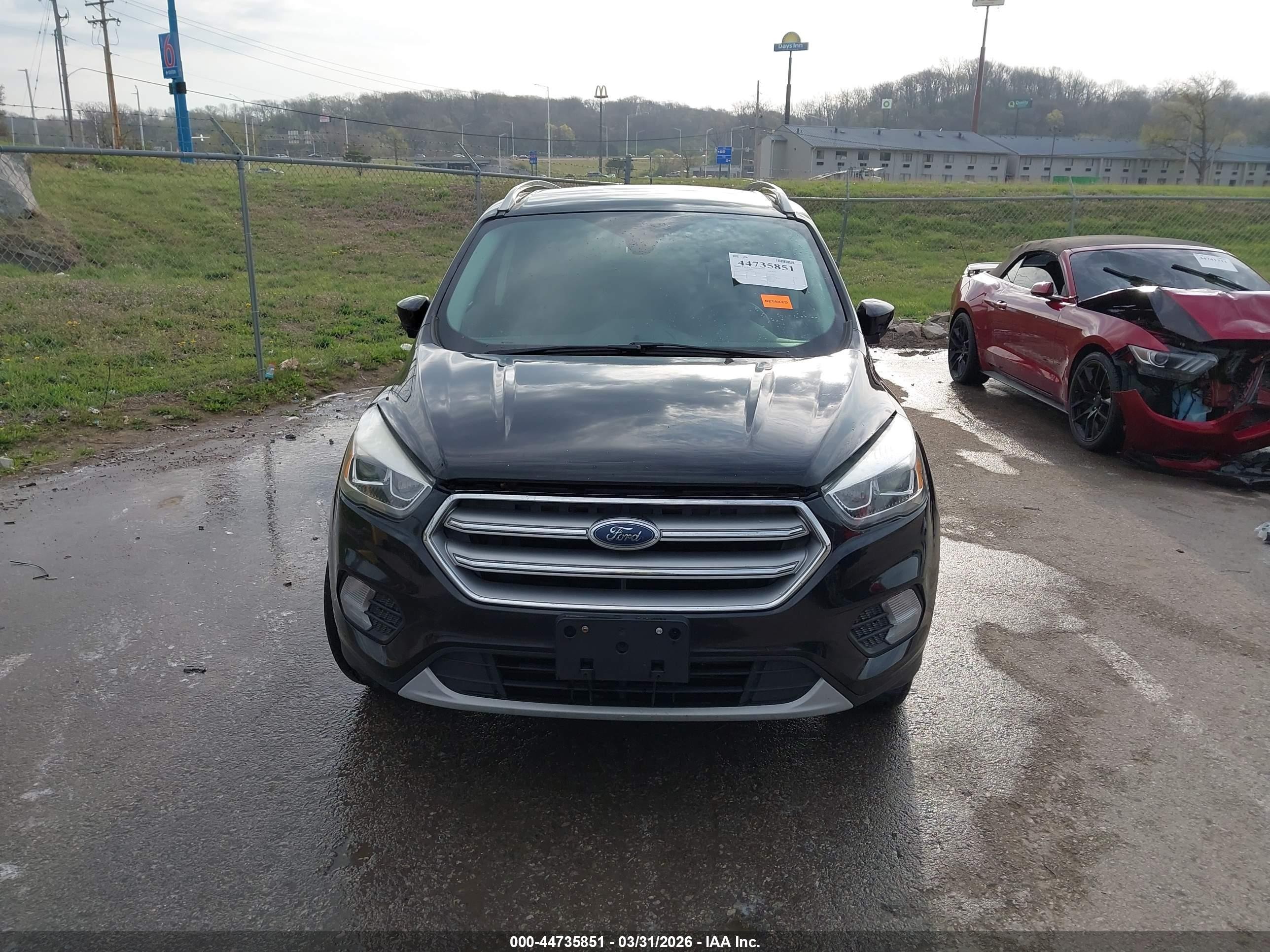 2017 Ford Escape Titanium Black vin: 1FMCU0J97HUF07363