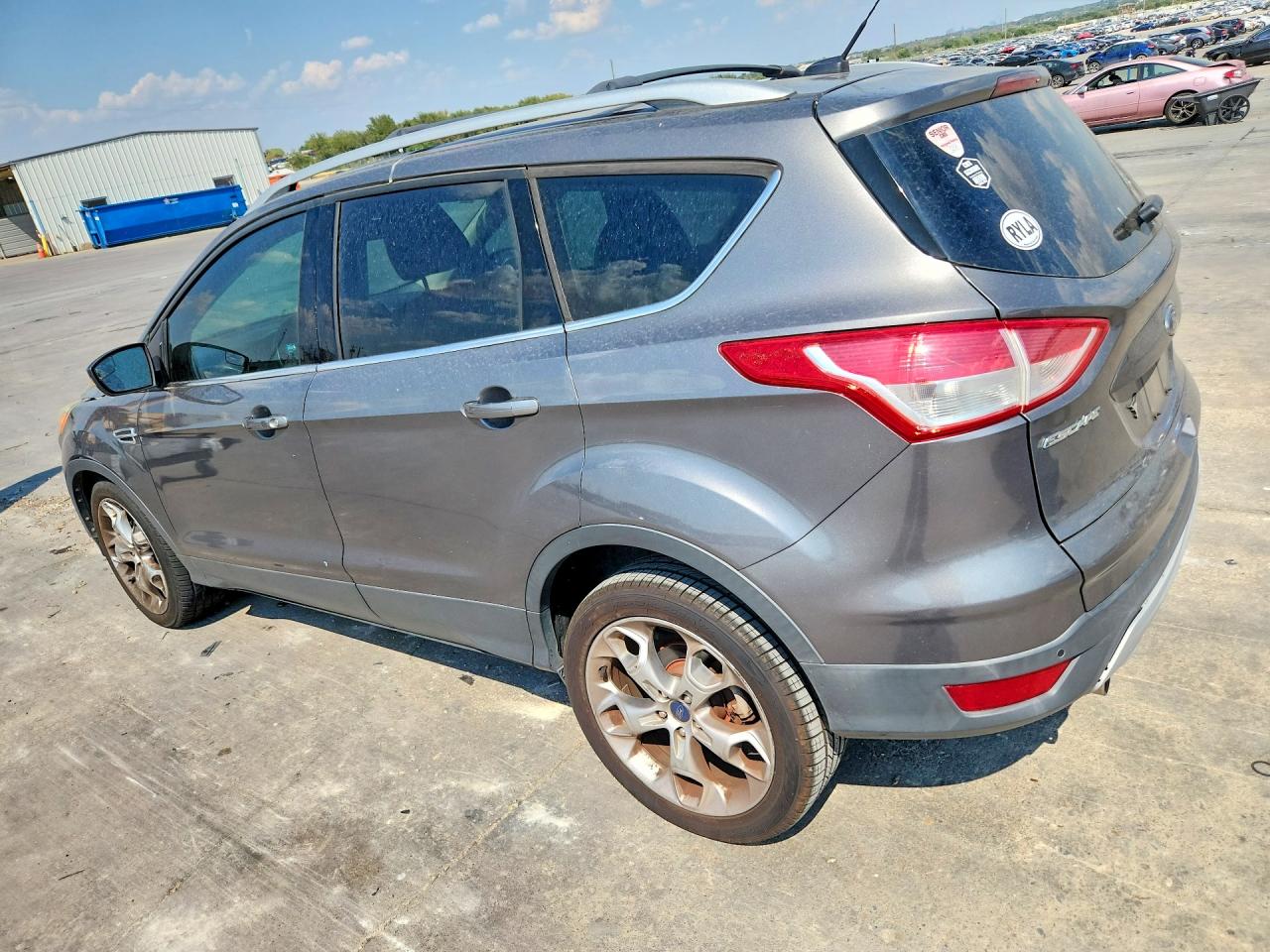 2013 Ford Escape Titanium Gray vin: 1FMCU0J98DUB07919