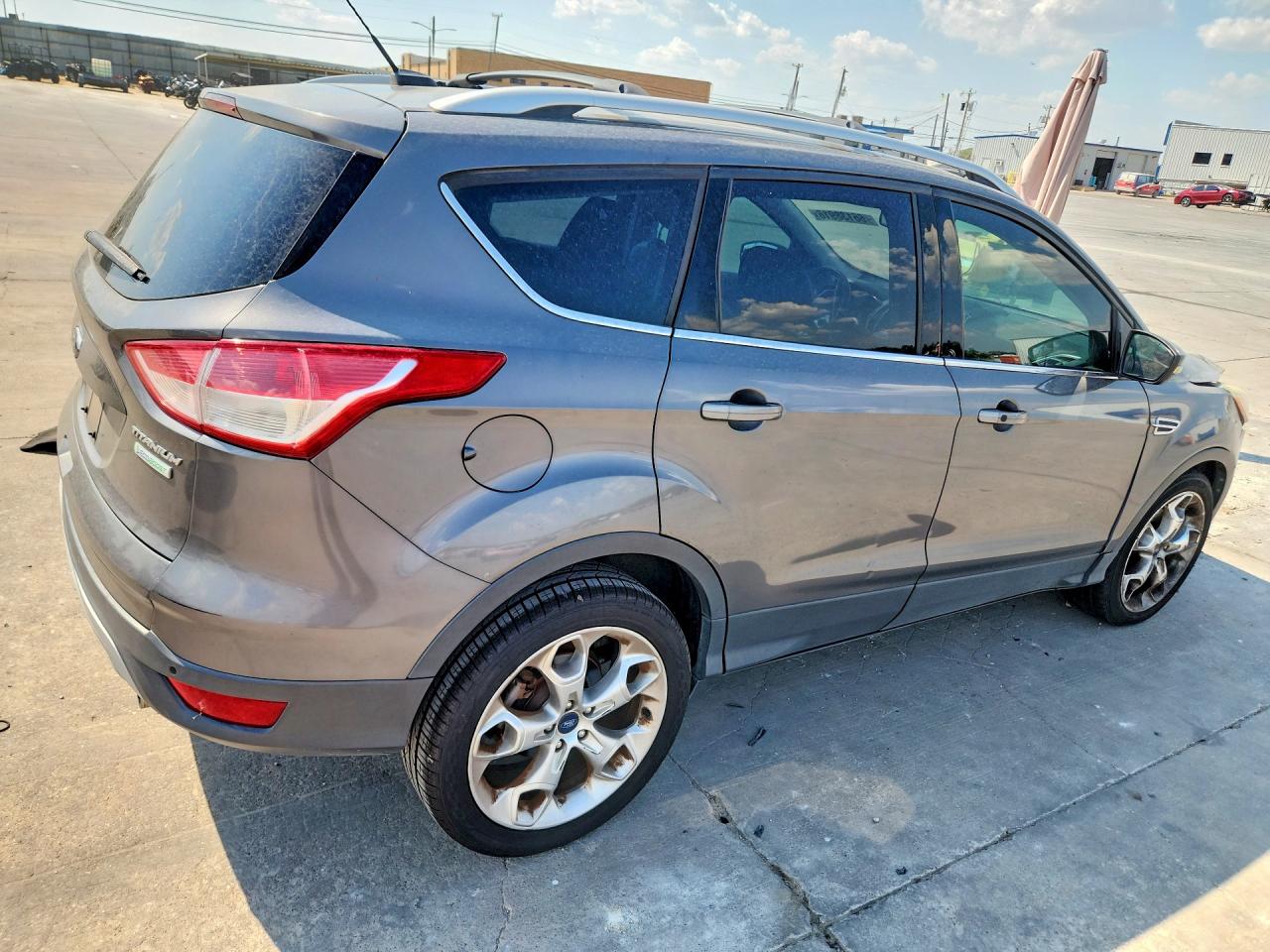 2013 Ford Escape Titanium Gray vin: 1FMCU0J98DUB07919