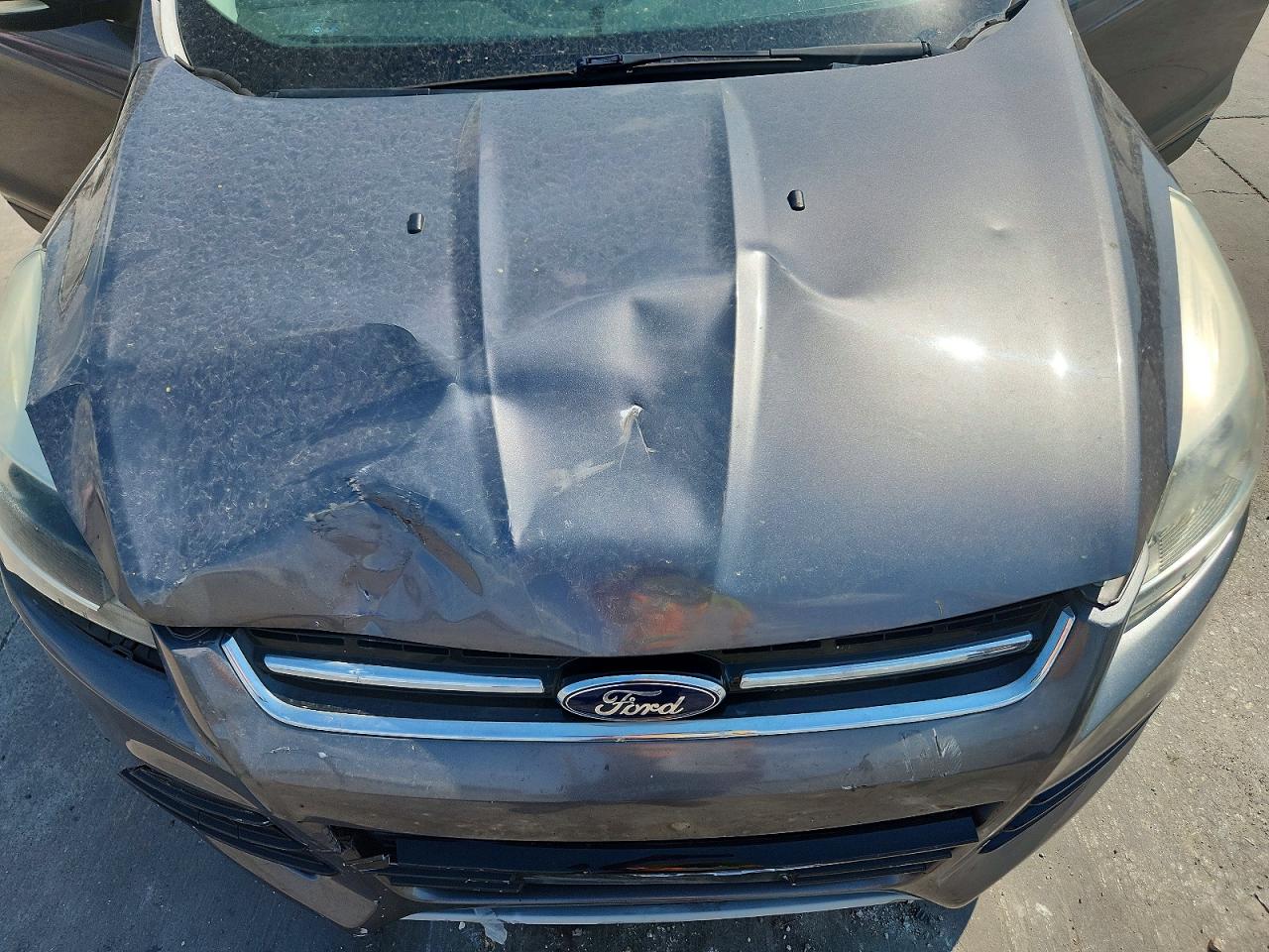 2013 Ford Escape Titanium Gray vin: 1FMCU0J98DUB07919