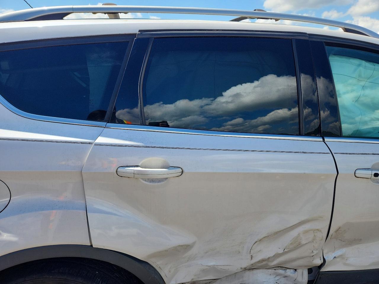 2013 Ford Escape Titanium Белый vin: 1FMCU0J98DUB14286
