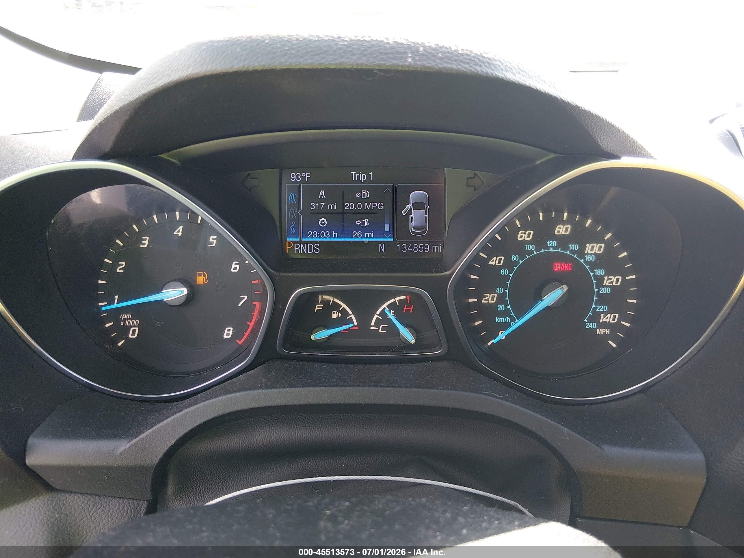 2013 Ford Escape Titanium Gray vin: 1FMCU0J98DUD01589