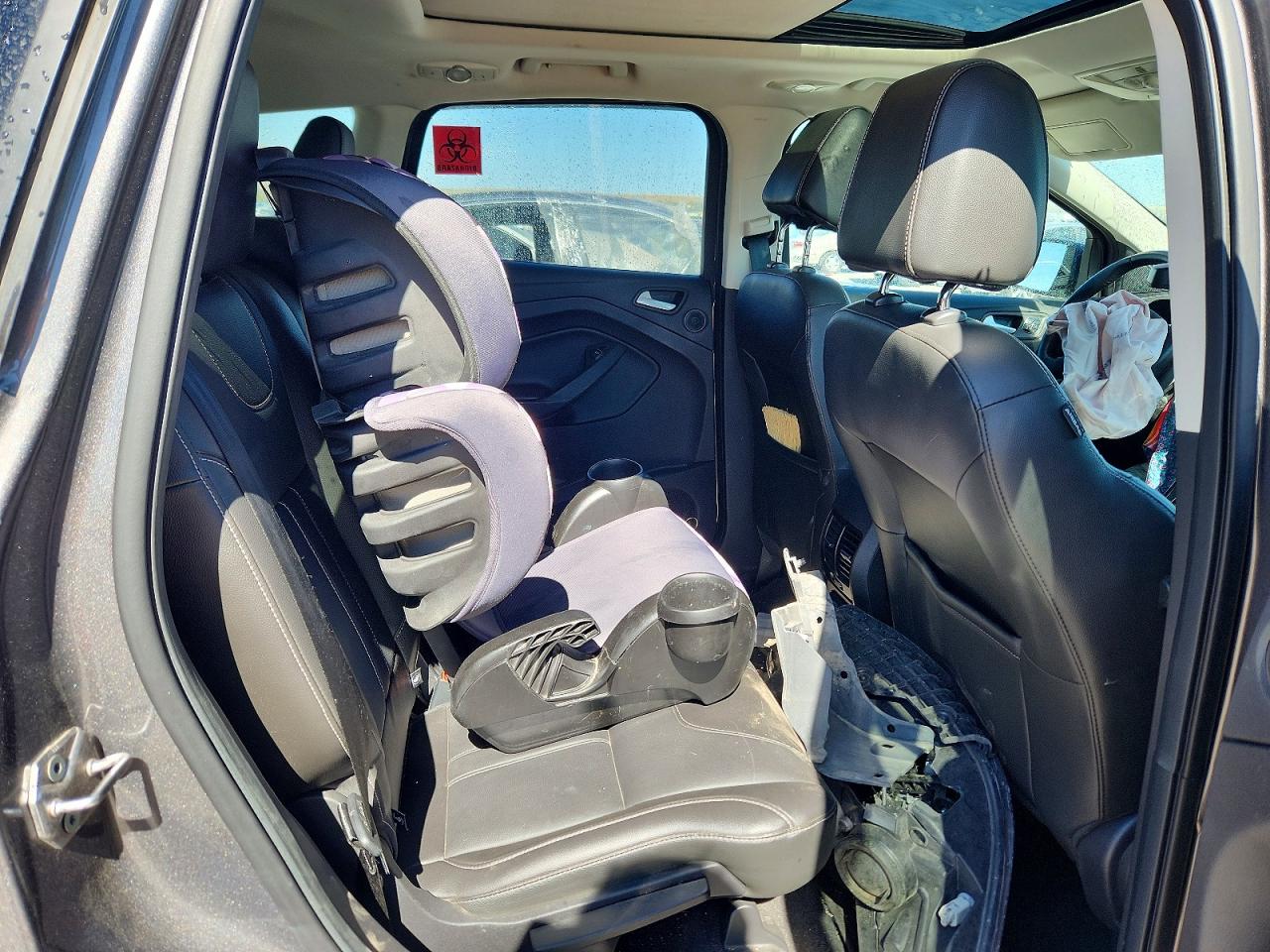 2013 Ford Escape Titanium Серый vin: 1FMCU0J98DUD54762