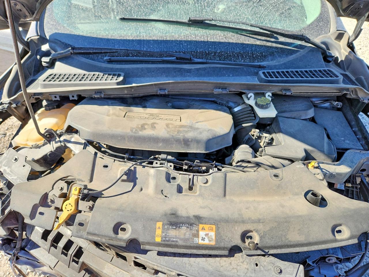 2013 Ford Escape Titanium Серый vin: 1FMCU0J98DUD54762