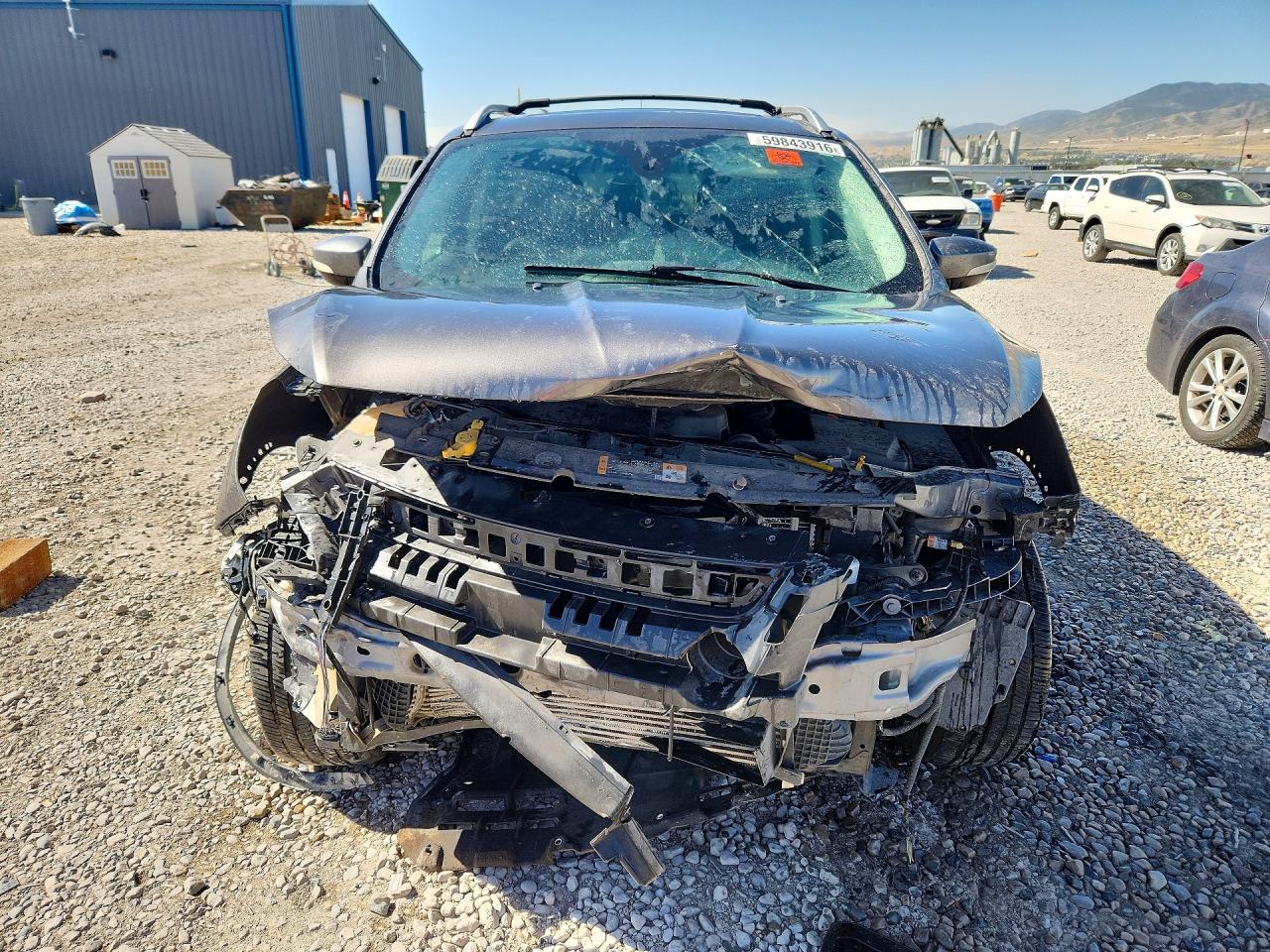 2013 Ford Escape Titanium Серый vin: 1FMCU0J98DUD54762