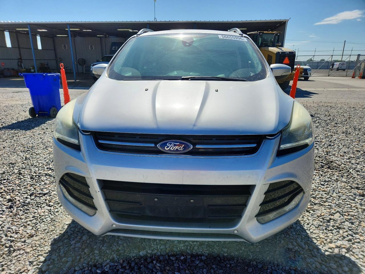 2014 Ford Escape Titanium Silver vin: 1FMCU0J98EUA61025