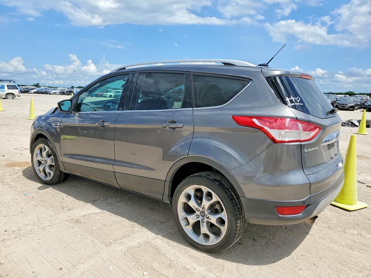 2014 Ford Escape Titanium Gray vin: 1FMCU0J98EUA92615