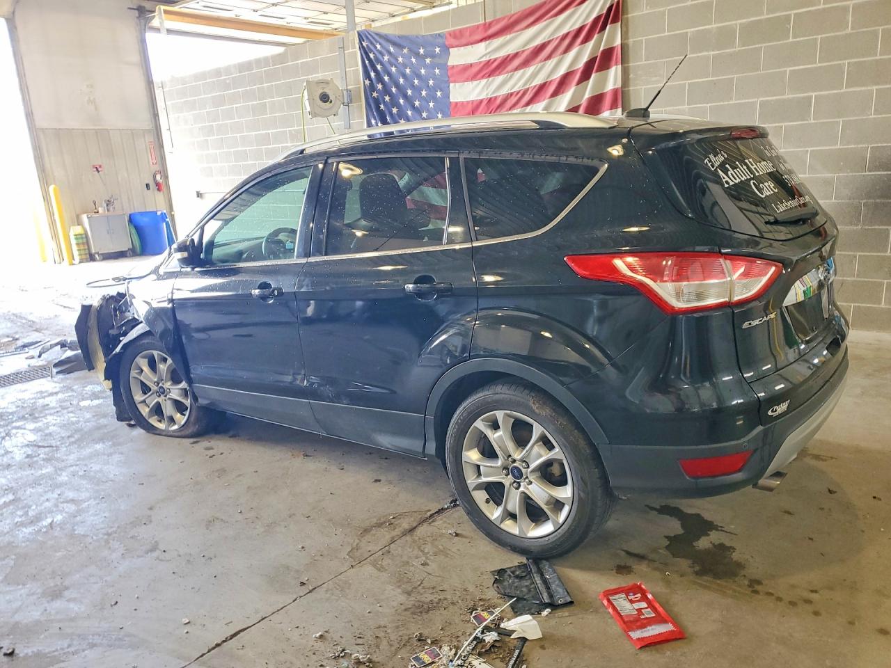 2014 Ford Escape Titanium Black vin: 1FMCU0J98EUA99547