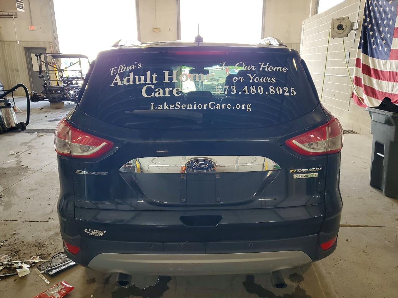 2014 Ford Escape Titanium Black vin: 1FMCU0J98EUA99547