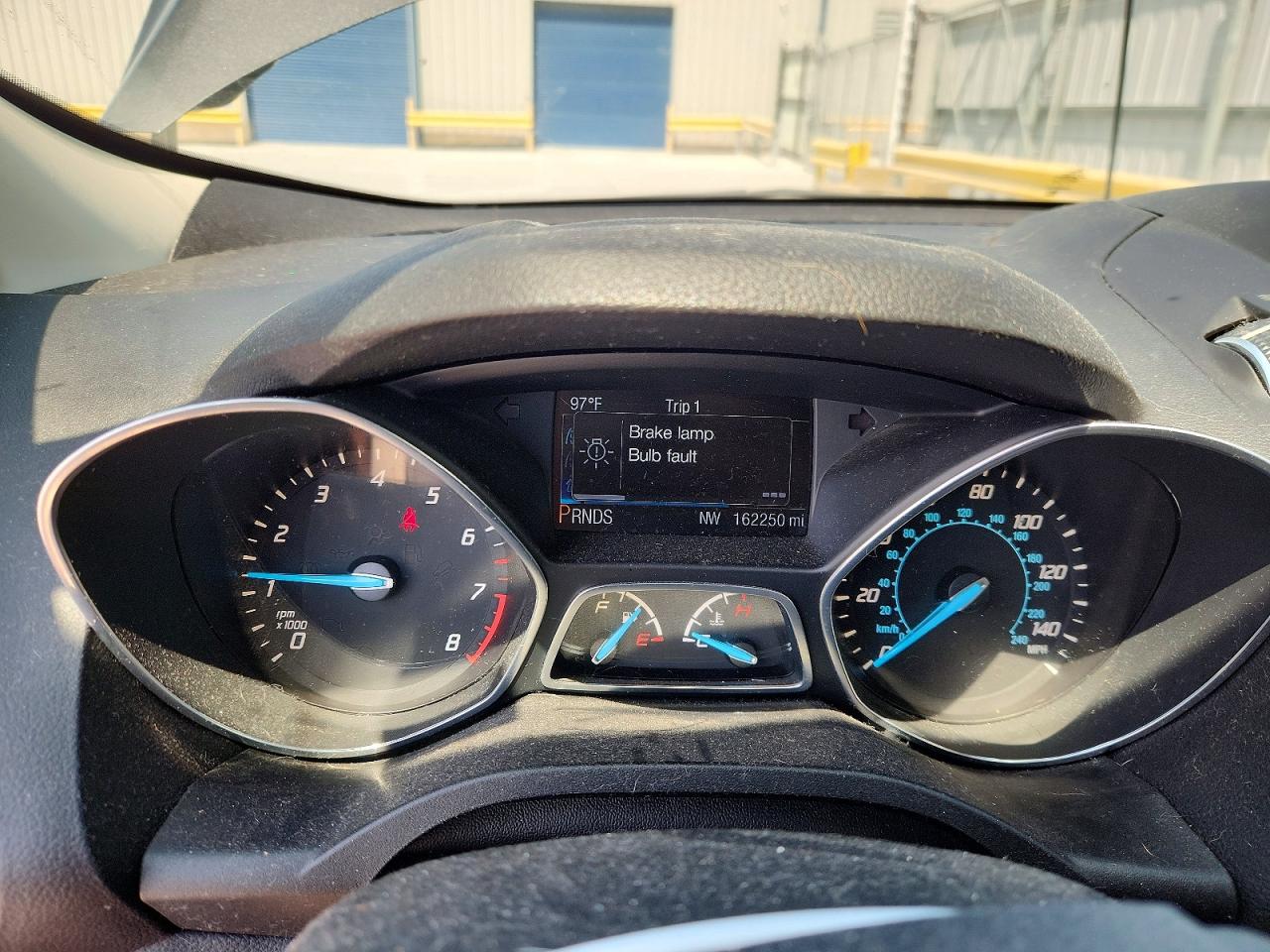 2014 Ford Escape Titanium Серый vin: 1FMCU0J98EUB15293