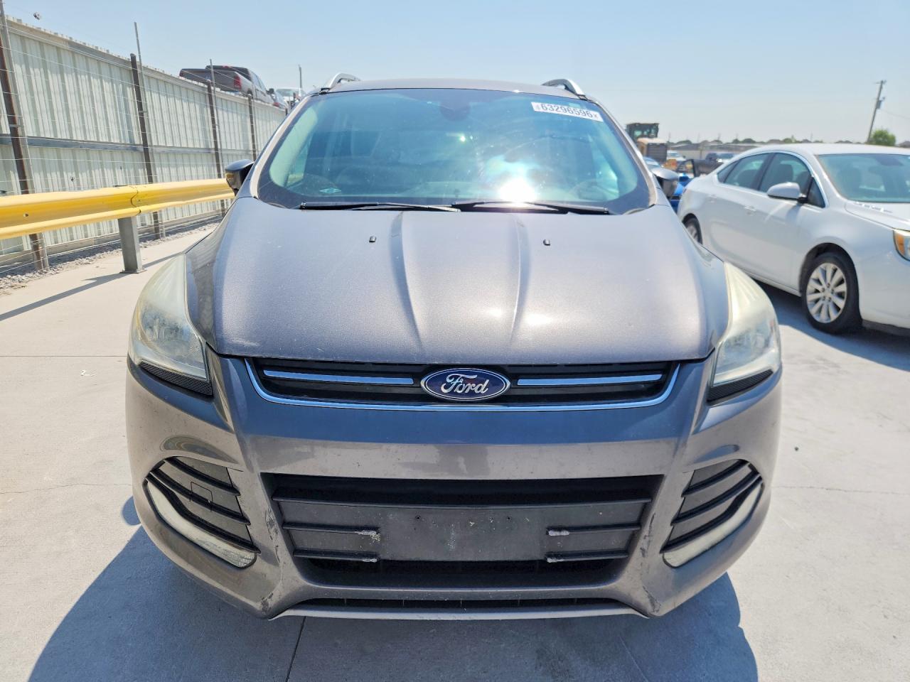 2014 Ford Escape Titanium Серый vin: 1FMCU0J98EUB15293