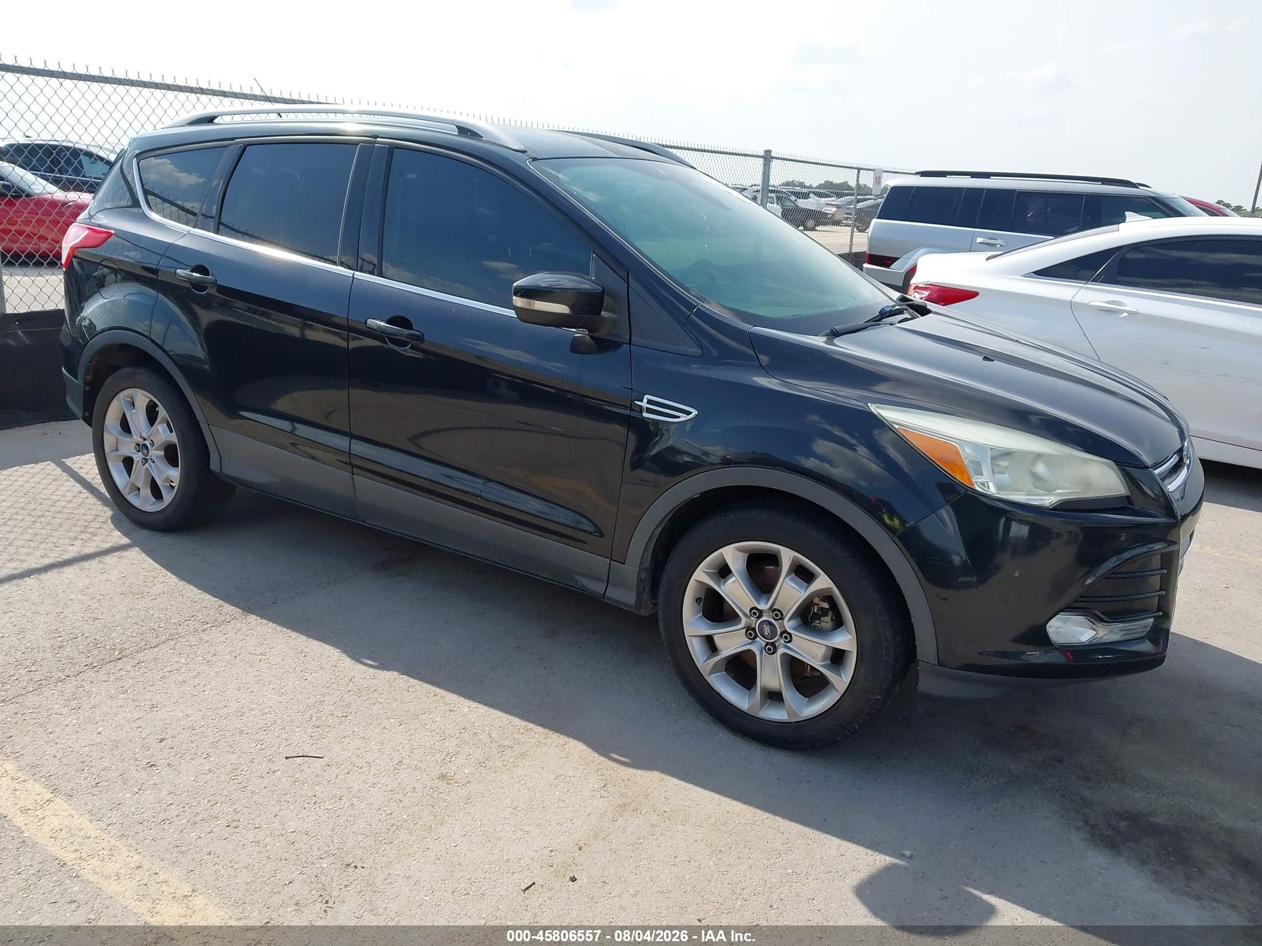2014 Ford Escape Titanium Black vin: 1FMCU0J98EUB15455