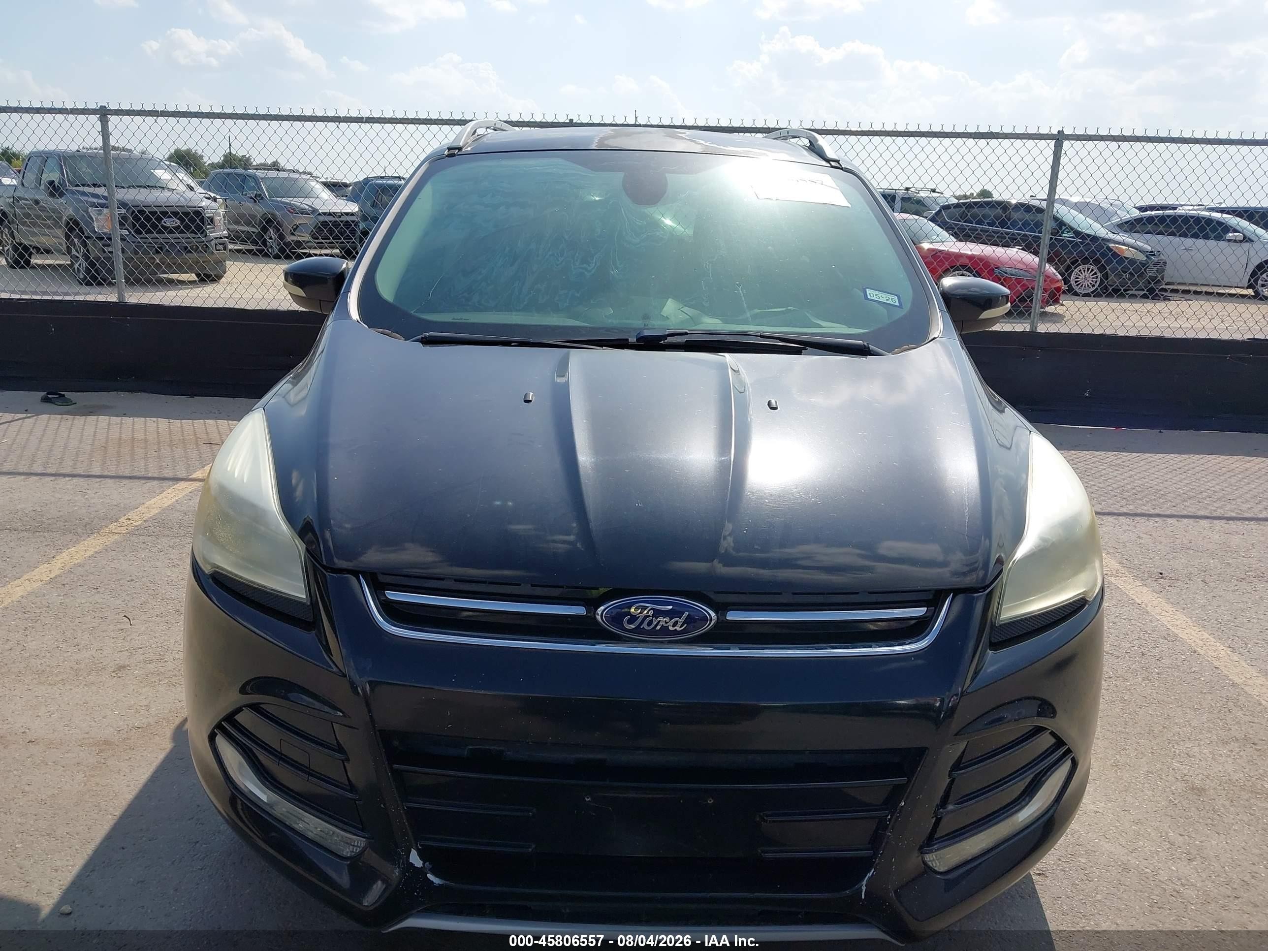 2014 Ford Escape Titanium Black vin: 1FMCU0J98EUB15455