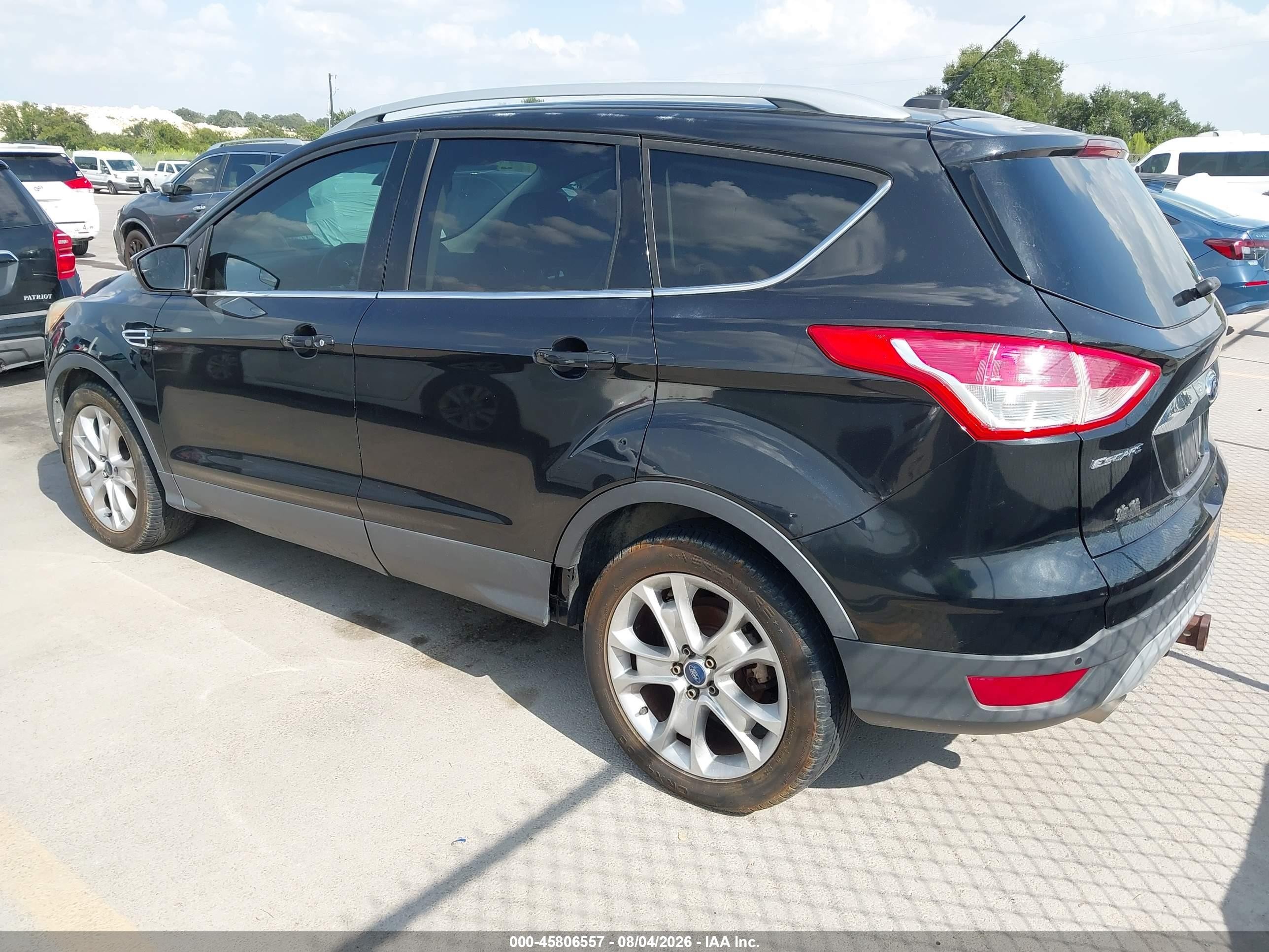 2014 Ford Escape Titanium Black vin: 1FMCU0J98EUB15455