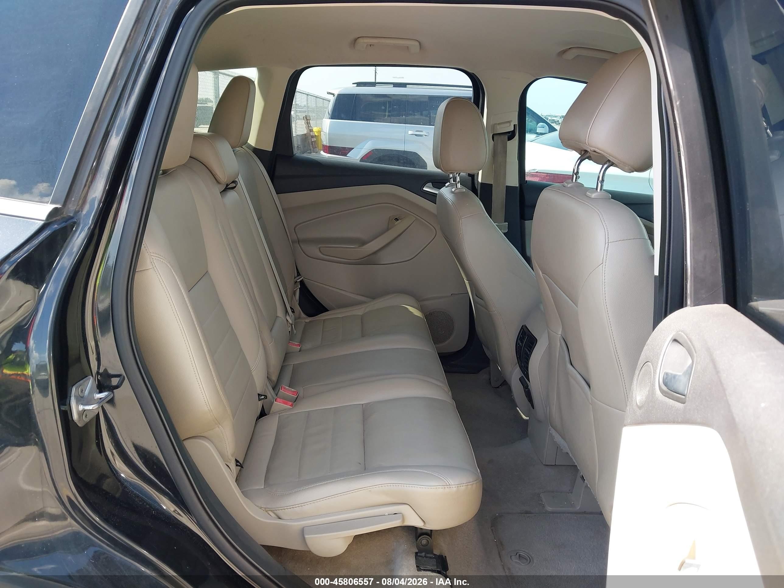 2014 Ford Escape Titanium Black vin: 1FMCU0J98EUB15455