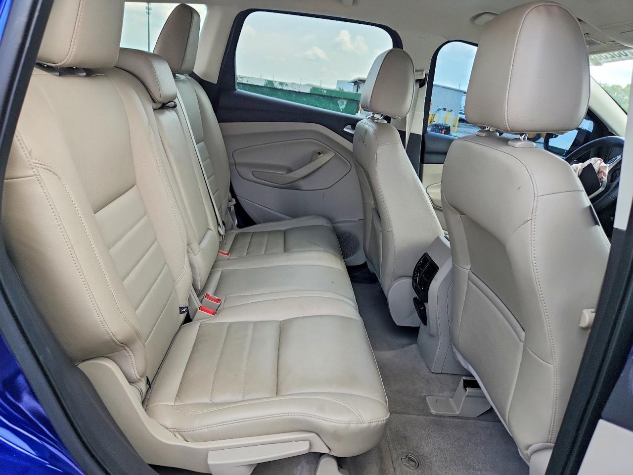 2014 Ford Escape Titanium Blue vin: 1FMCU0J98EUB56085