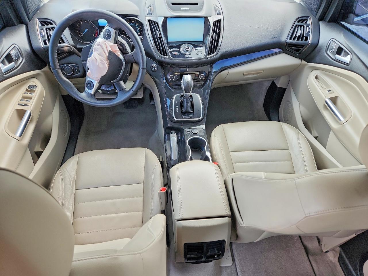 2014 Ford Escape Titanium Blue vin: 1FMCU0J98EUB56085