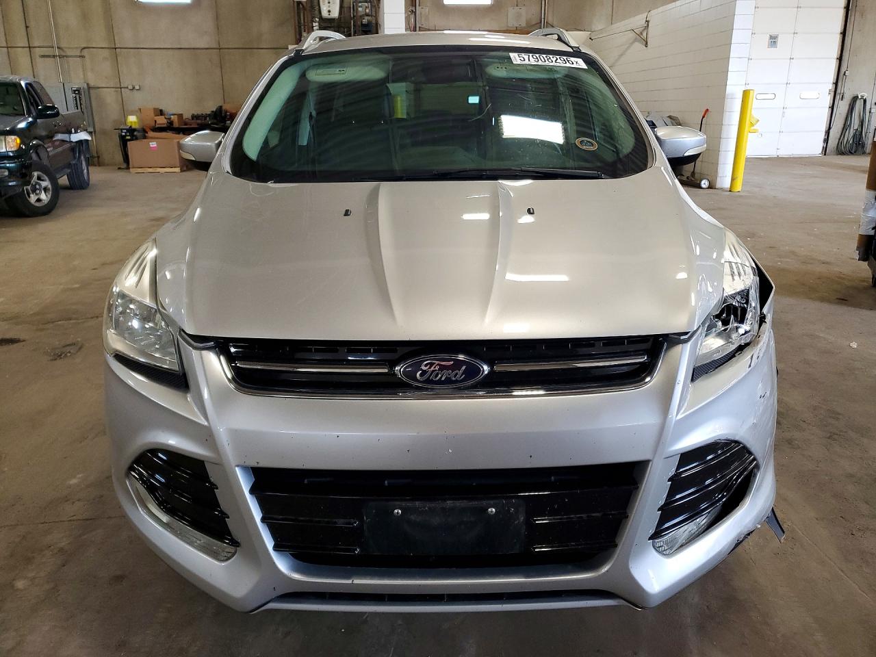 2014 Ford Escape Titanium Silver vin: 1FMCU0J98EUB98868