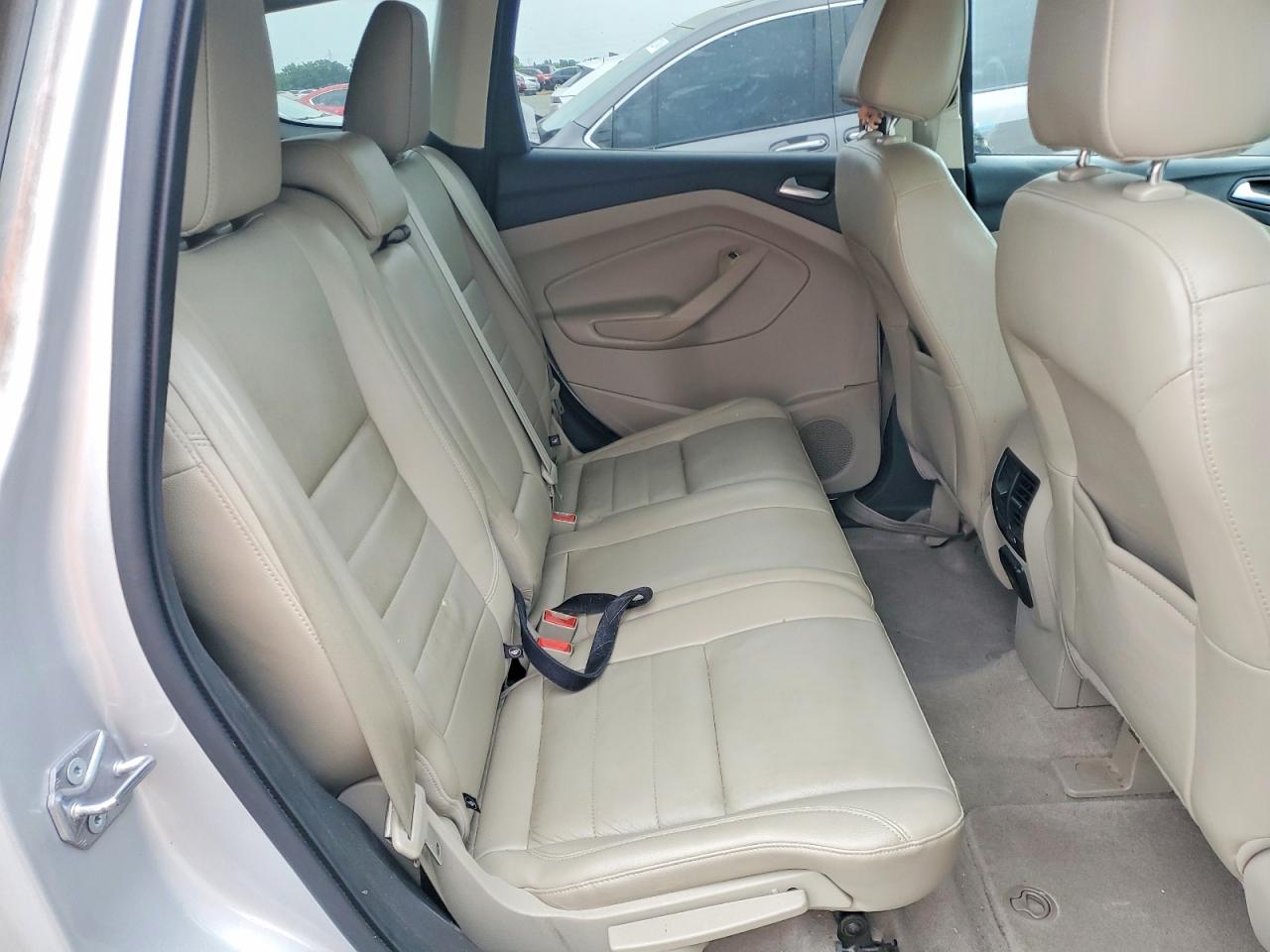 2014 Ford Escape Titanium Silver vin: 1FMCU0J98EUD25344