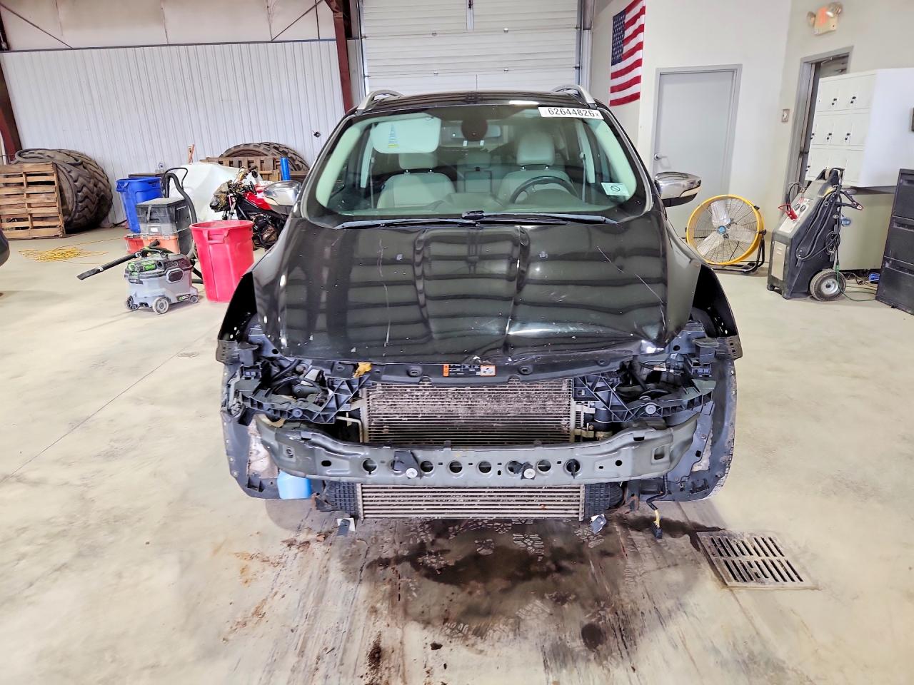 2014 Ford Escape Titanium Black vin: 1FMCU0J98EUD48560