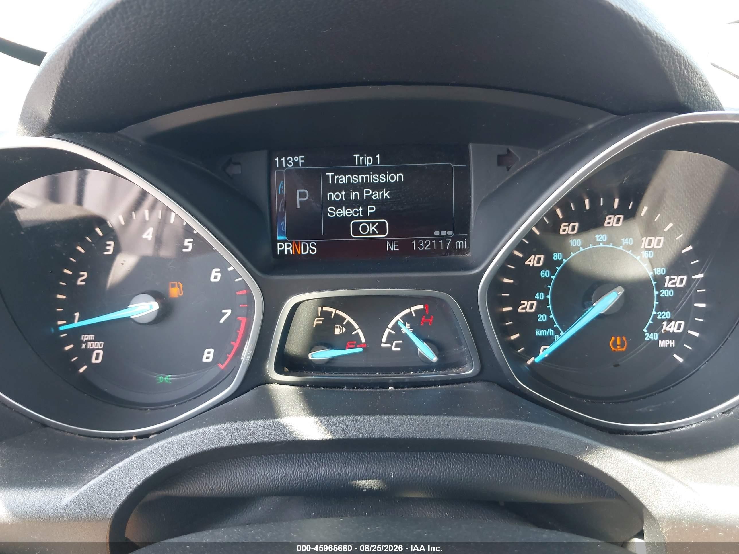 2015 Ford Escape Titanium Серебряный vin: 1FMCU0J98FUB63068