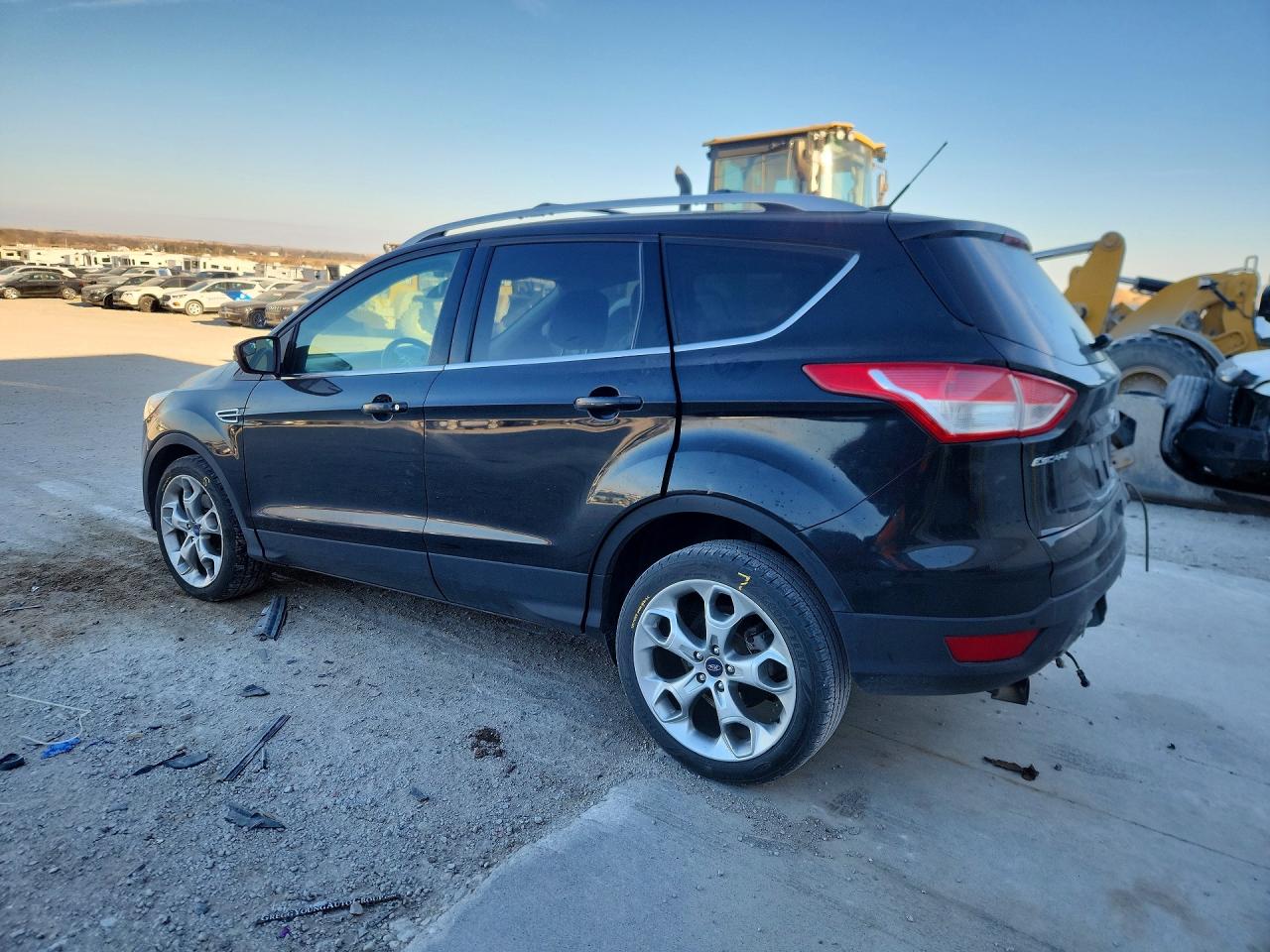 2013 Ford Escape Titanium Black vin: 1FMCU0J99DUA09269