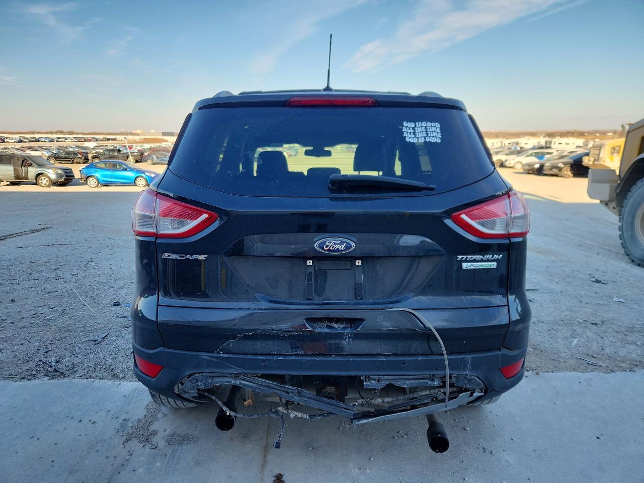 2013 Ford Escape Titanium Black vin: 1FMCU0J99DUA09269