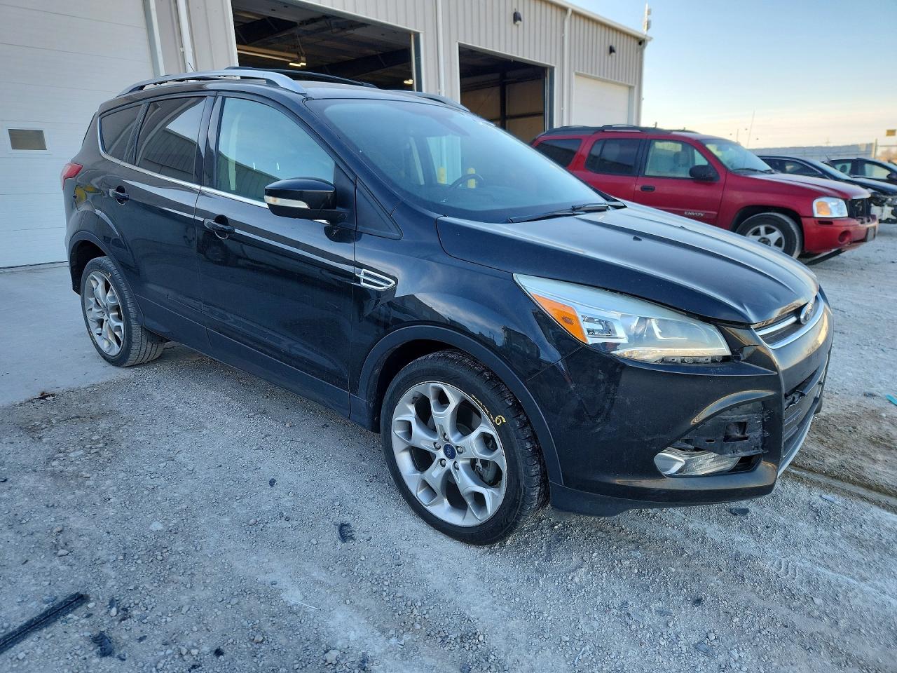 2013 Ford Escape Titanium Black vin: 1FMCU0J99DUA09269