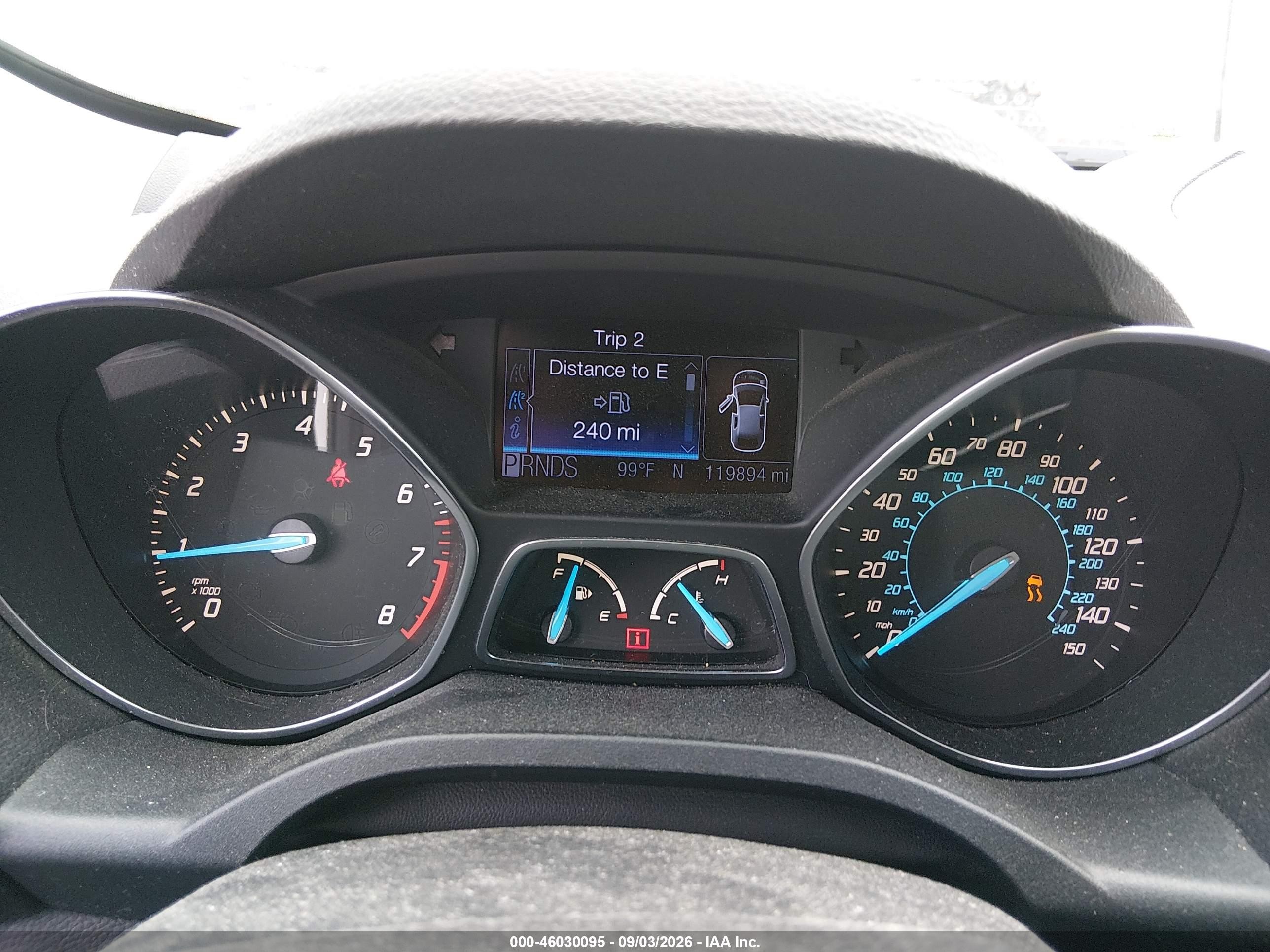 2013 Ford Escape Titanium Белый vin: 1FMCU0J99DUA46418