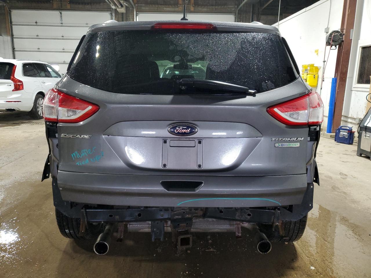 2013 Ford Escape Titanium Gray vin: 1FMCU0J99DUB30447