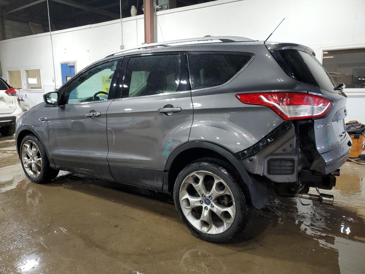2013 Ford Escape Titanium Gray vin: 1FMCU0J99DUB30447
