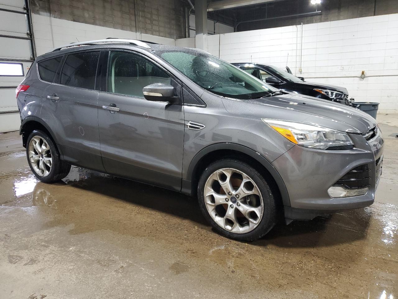 2013 Ford Escape Titanium Gray vin: 1FMCU0J99DUB30447