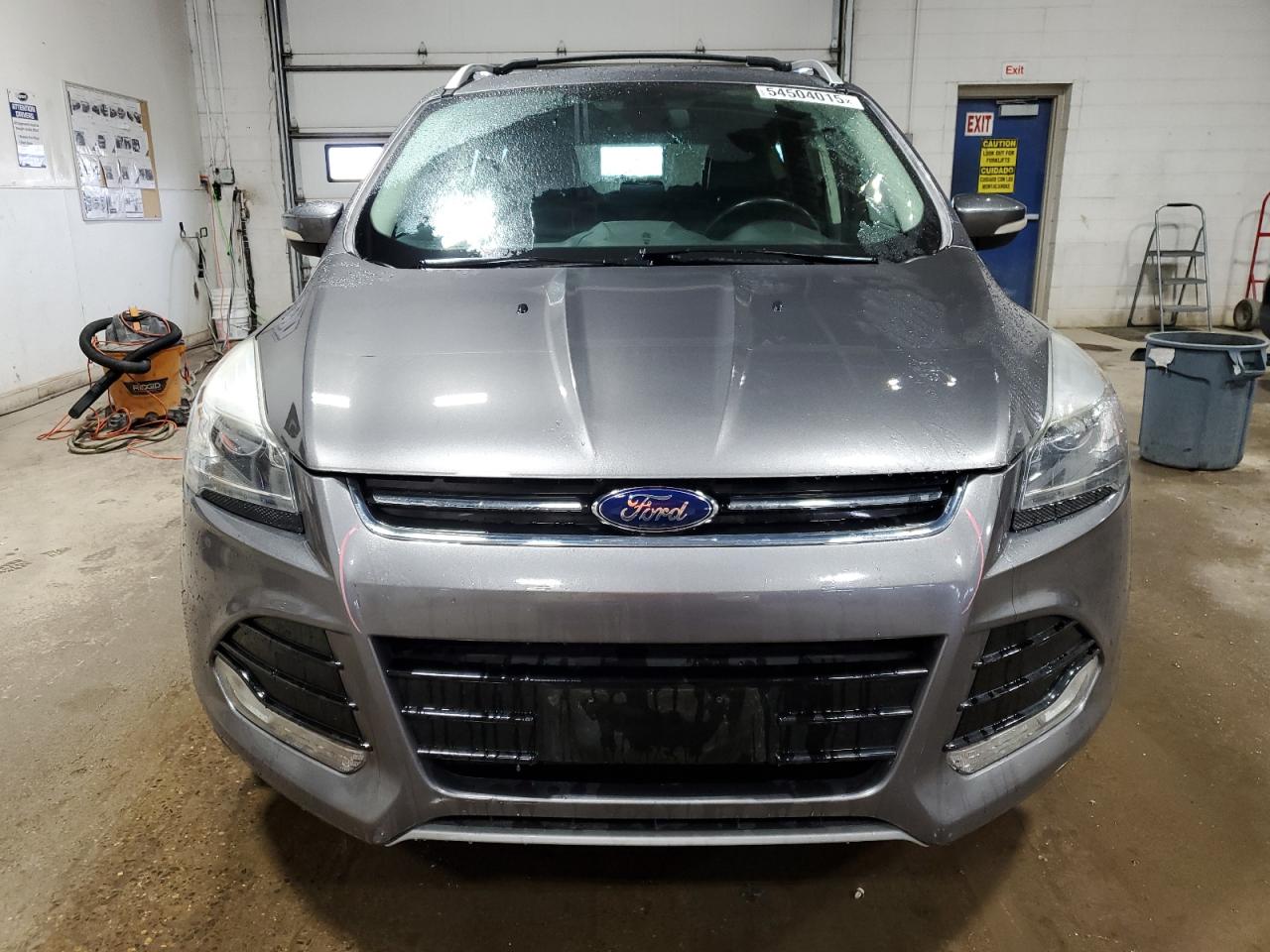 2013 Ford Escape Titanium Gray vin: 1FMCU0J99DUB30447