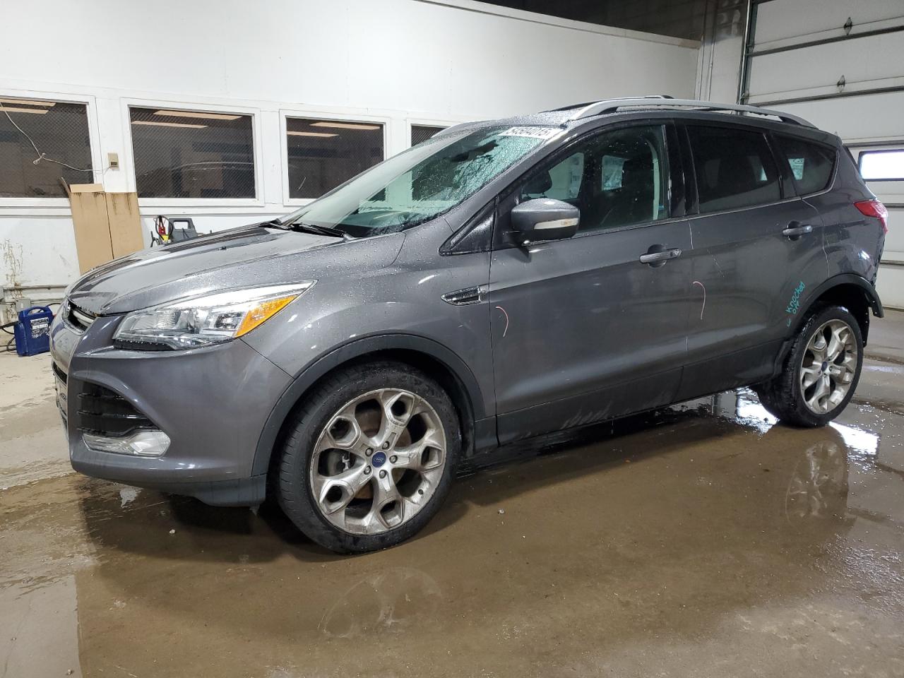 2013 Ford Escape Titanium Gray vin: 1FMCU0J99DUB30447