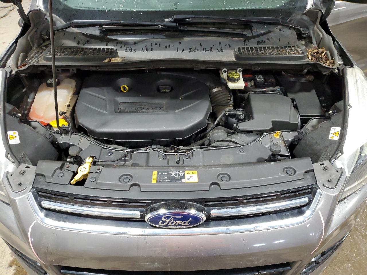 2013 Ford Escape Titanium Gray vin: 1FMCU0J99DUB30447