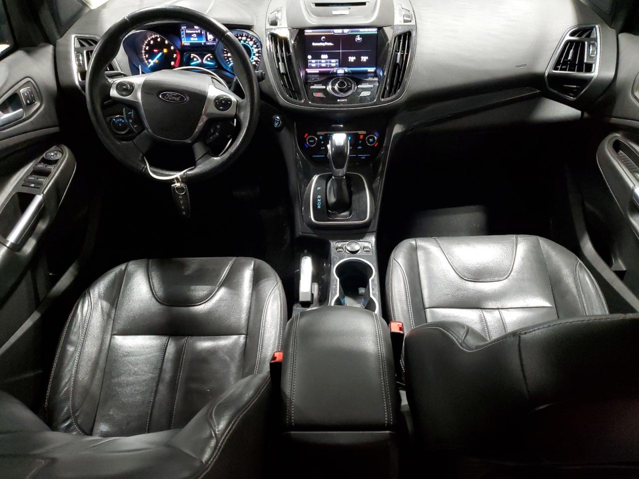 2013 Ford Escape Titanium Gray vin: 1FMCU0J99DUB30447