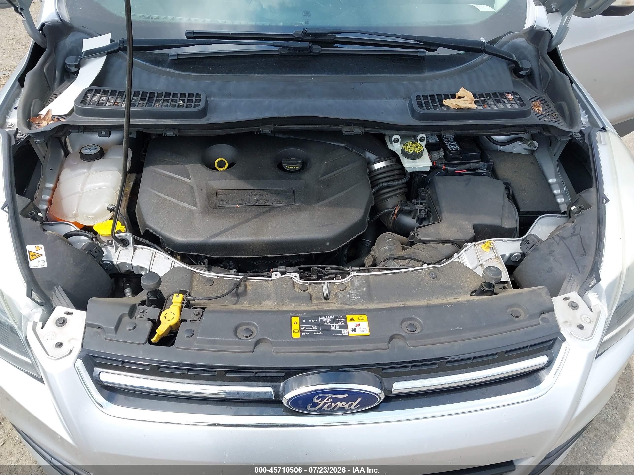 2013 Ford Escape Titanium Silver vin: 1FMCU0J99DUB83990