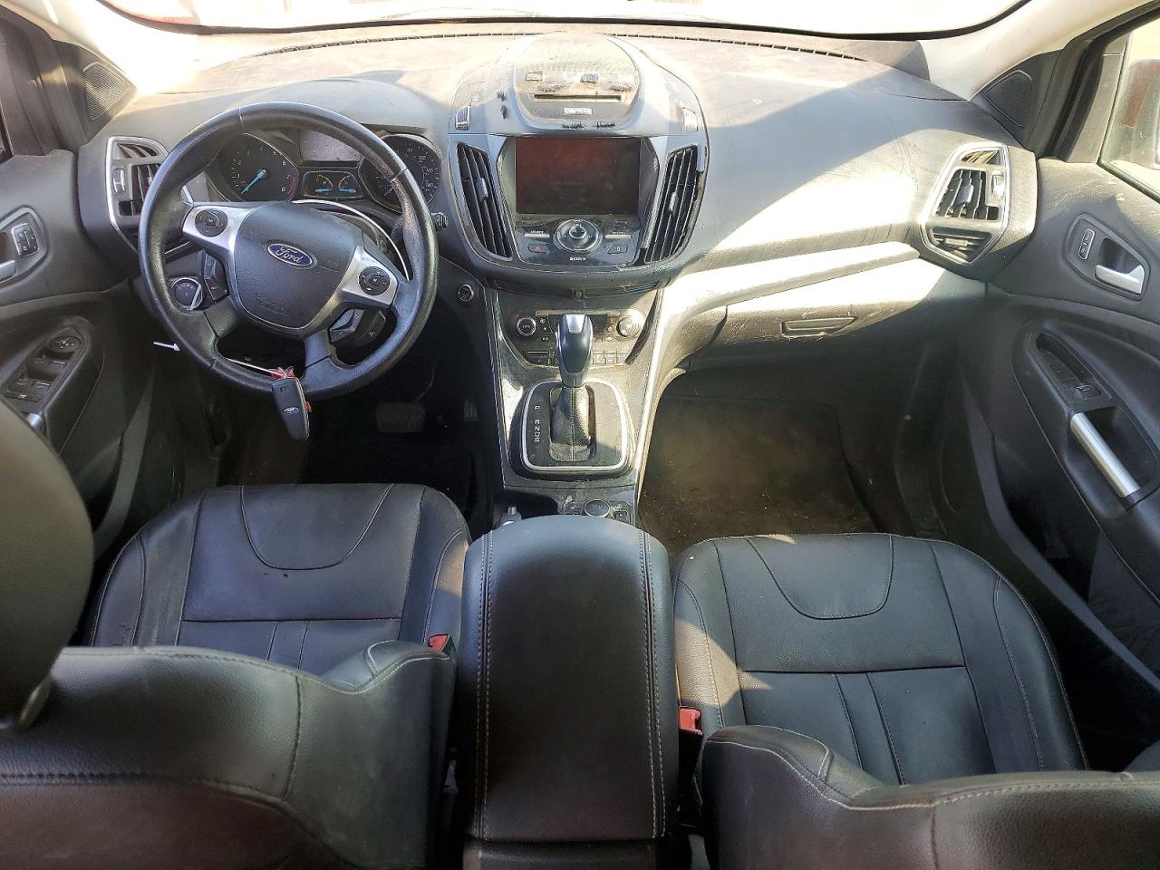 2013 Ford Escape Titanium Red vin: 1FMCU0J99DUD18045