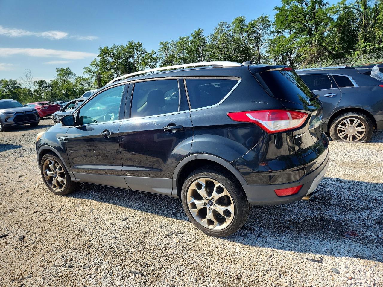 2014 Ford Escape Titanium Black vin: 1FMCU0J99EUA94583