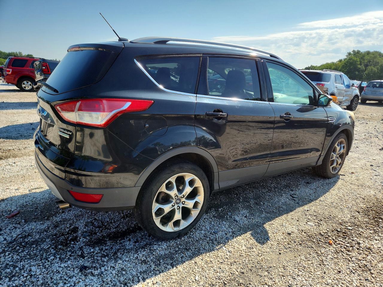 2014 Ford Escape Titanium Black vin: 1FMCU0J99EUA94583