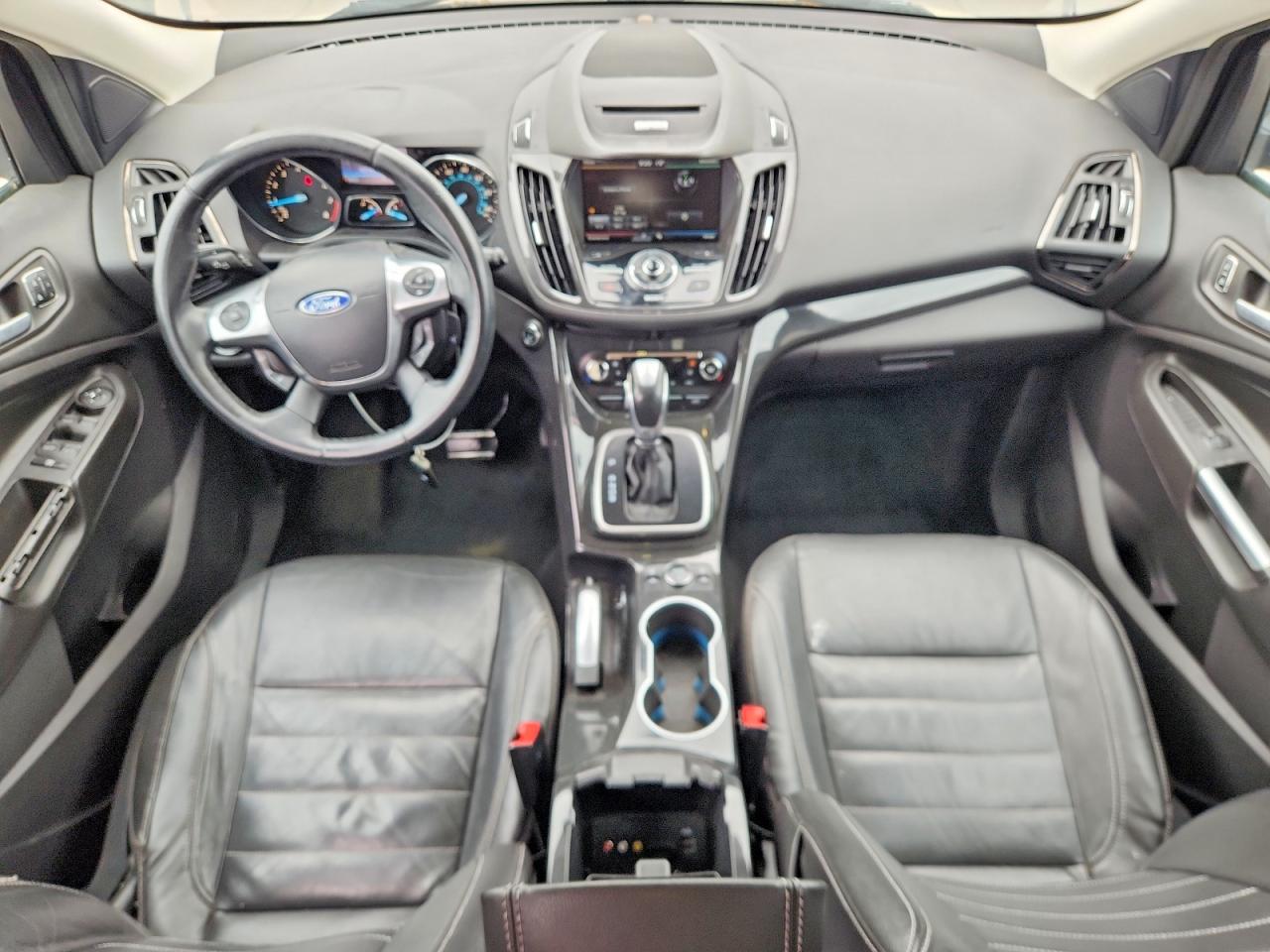2014 Ford Escape Titanium Silver vin: 1FMCU0J99EUB33155
